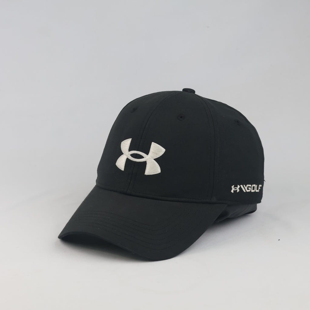 Thrifted Under Armour Black Golf Sports Cap (58-60 cm) | 10087