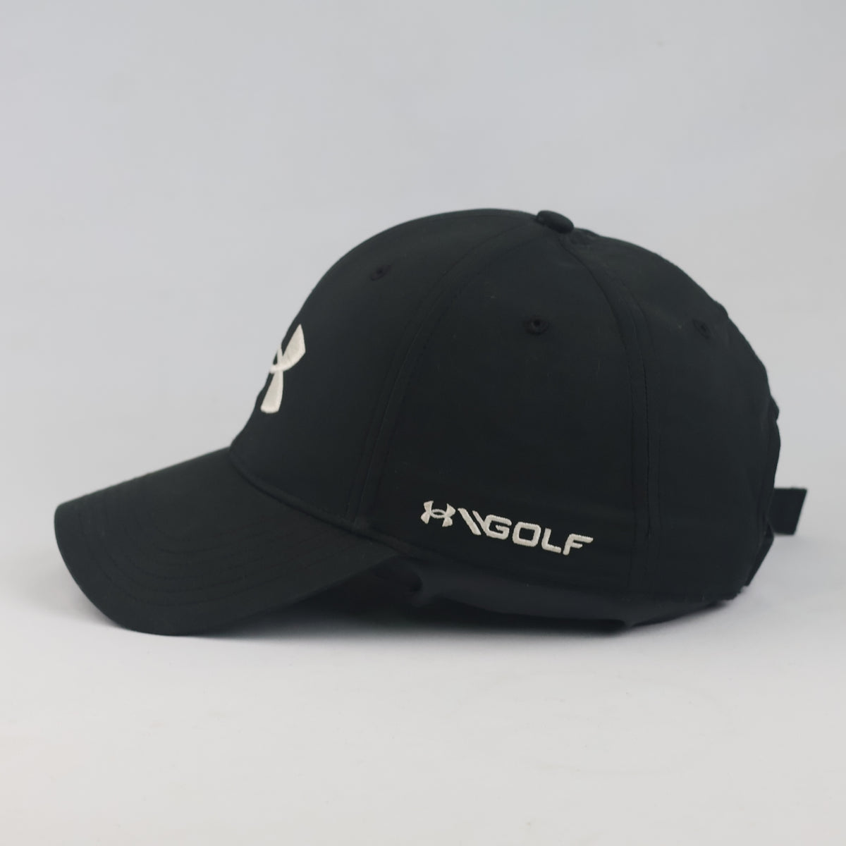 Thrifted Under Armour Black Golf Sports Cap (58-60 cm) | 10087