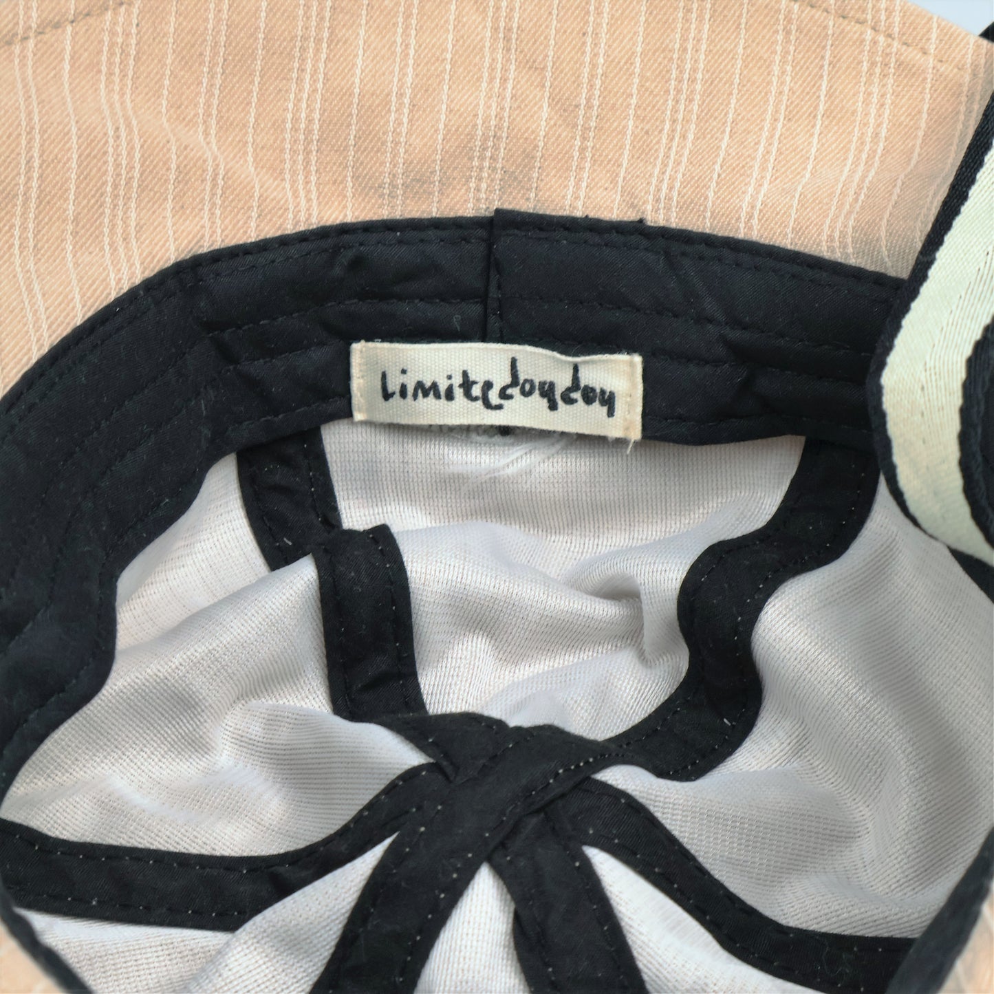 "Surf Bear" Embroidered Bucket Hat with Chin Straps