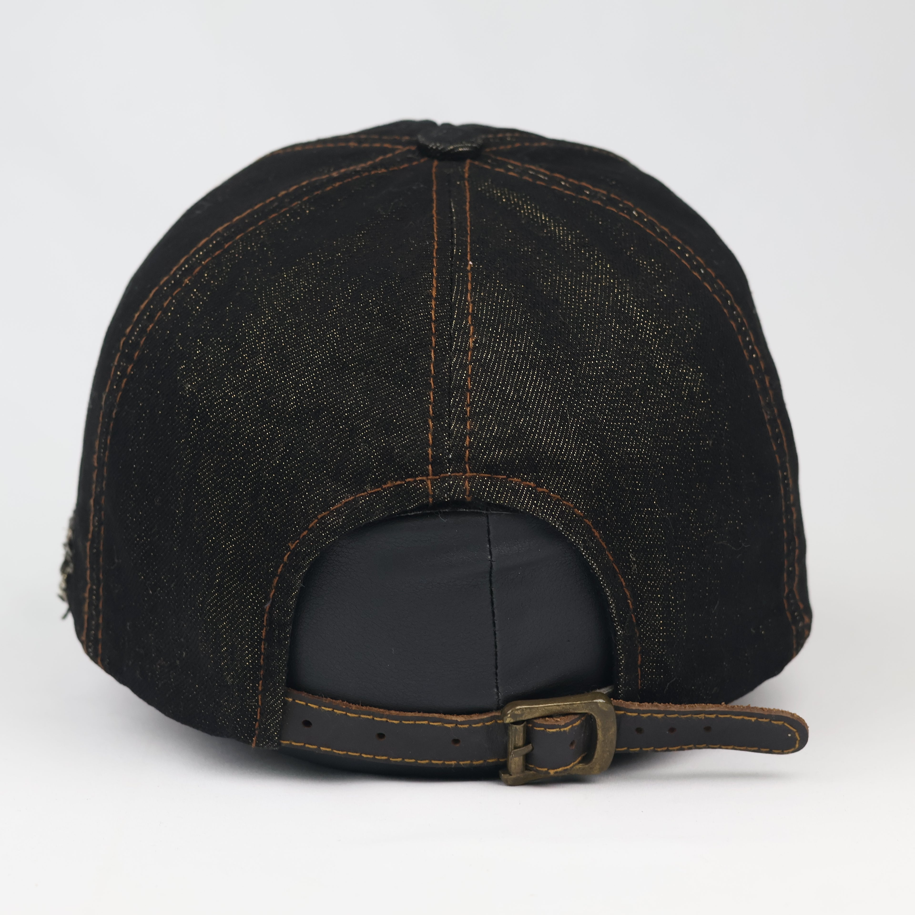 Vintage Quilted Denim "Stylish" Cap – Y2K Grunge Aesthetic