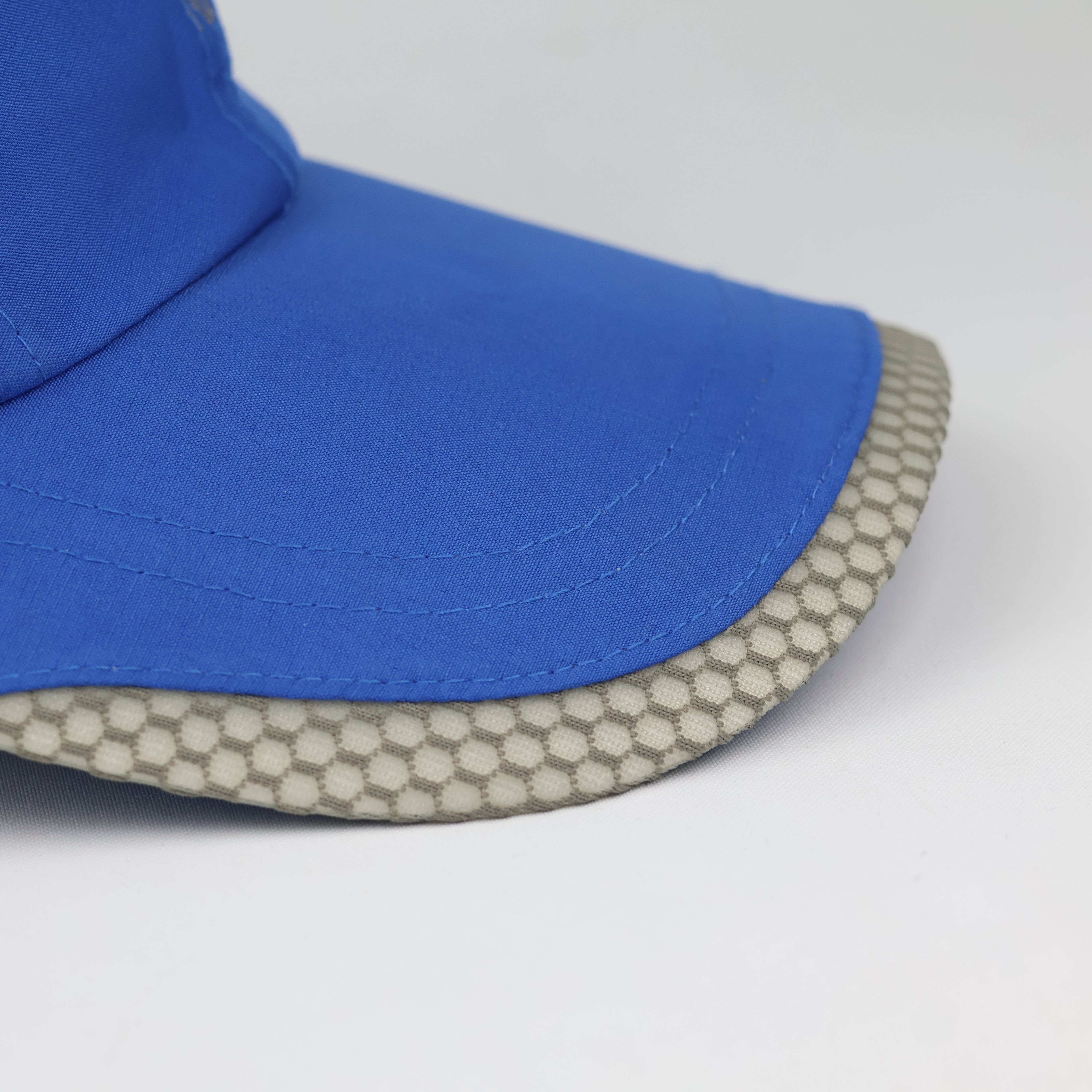 Polo Sport Style Mesh Performance Thrifted Cap – Electric Blue & Grey