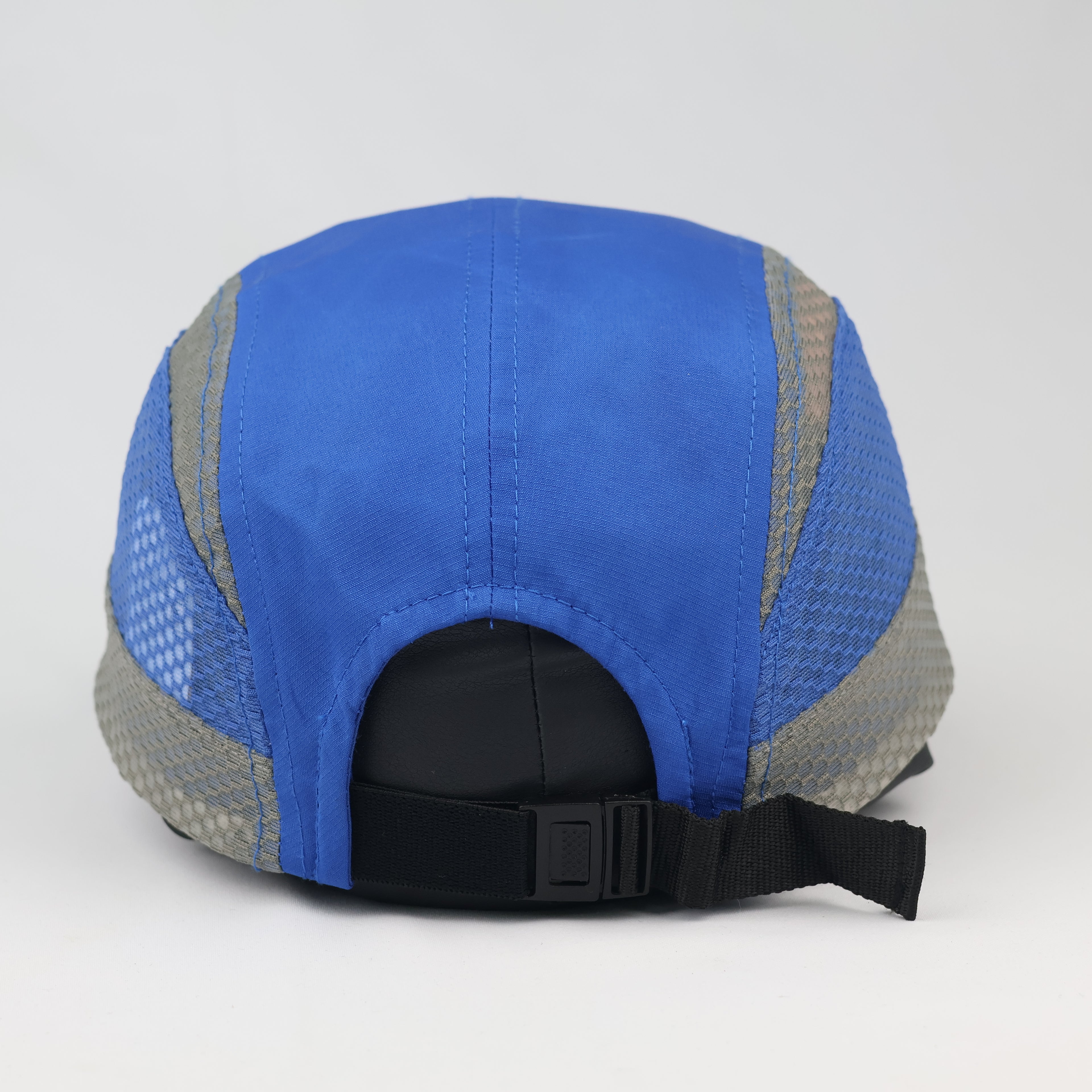 Polo Sport Style Mesh Performance Thrifted Cap – Electric Blue & Grey