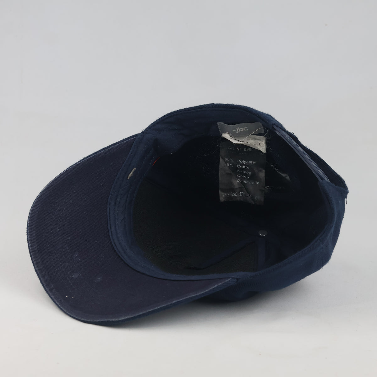 Thrifted Navy Blue Surfing Splash Print Baseball Cap | 10108