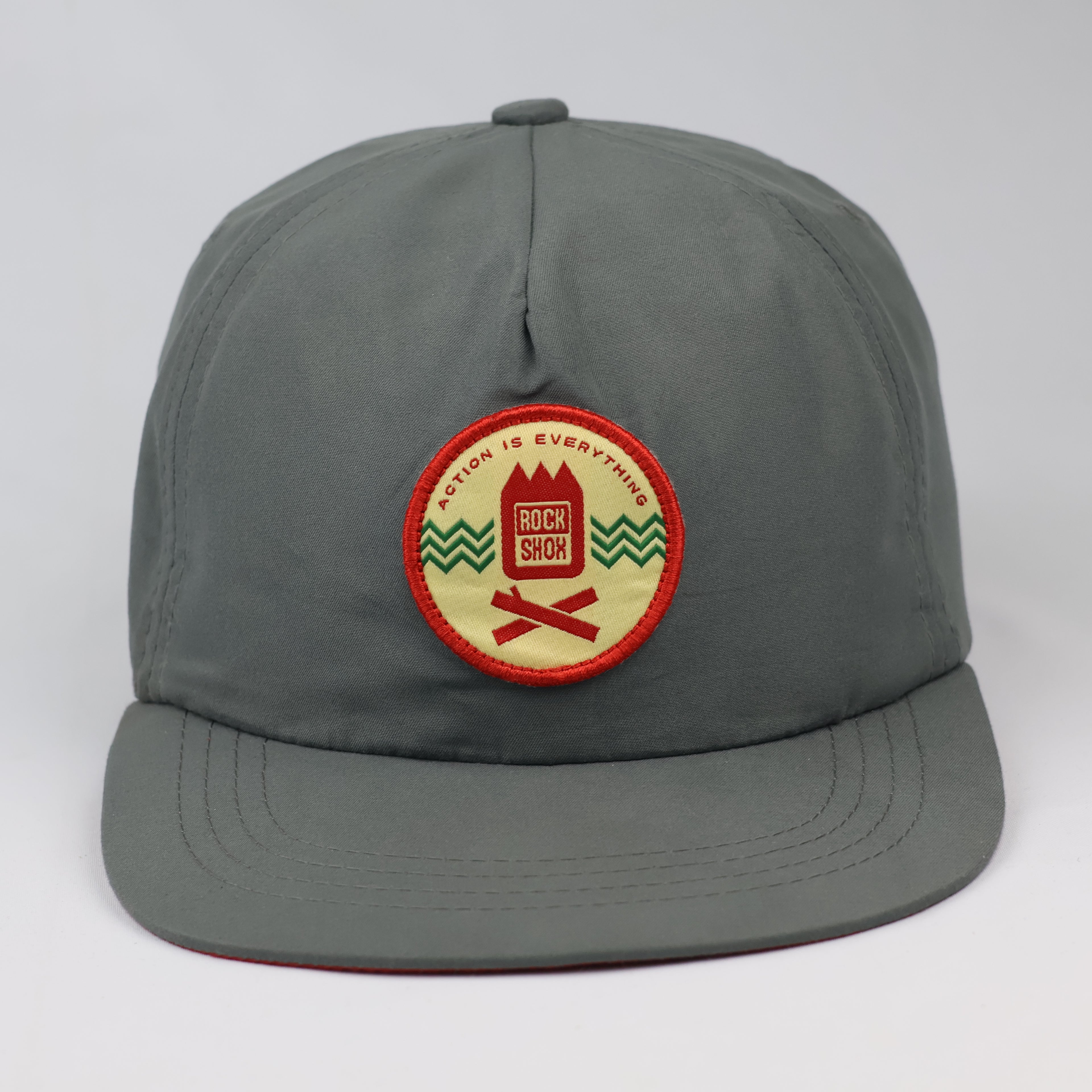 RockShox "Action Is Everything" Nylon Tech Cap – Gorpcore Aesthetic
