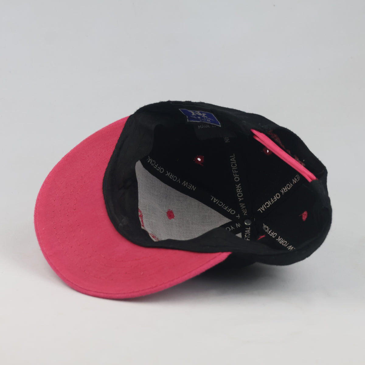 Thrifted New York Official Two-Tone Flat Brim Snapback Cap | 10111