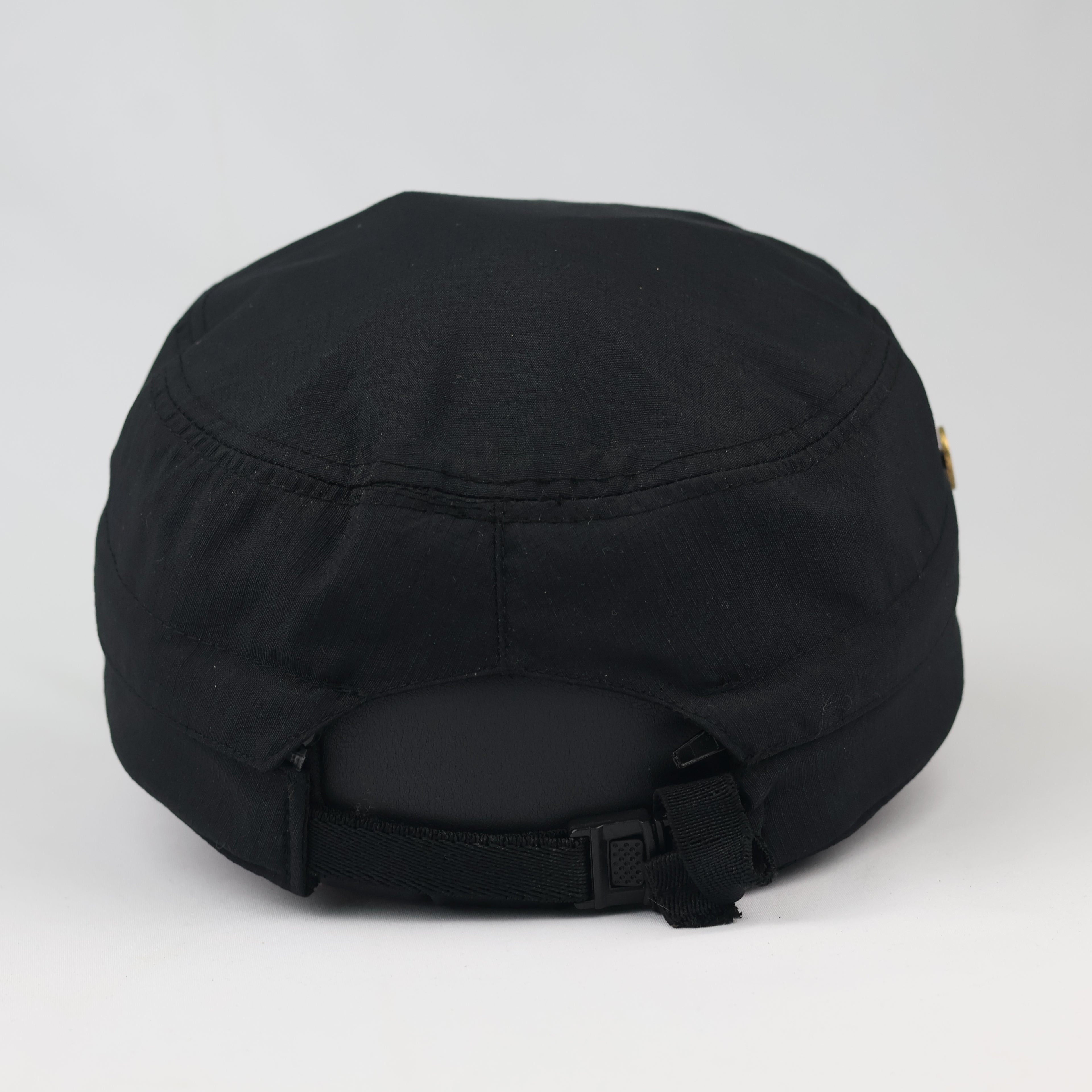 Vintage Montbell Supplex Nylon Cadet Cap with Custom Enamel Pins