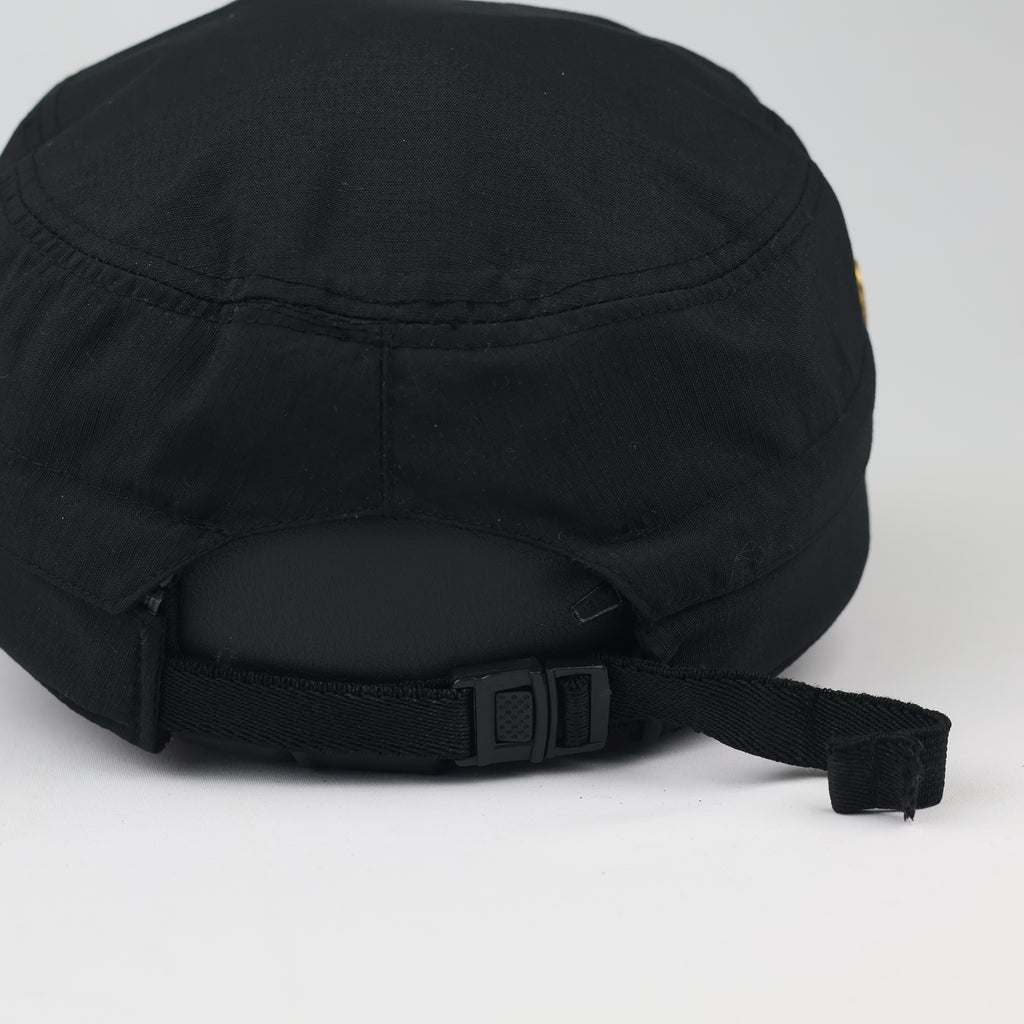 Vintage Montbell Supplex Nylon Cadet Cap with Custom Enamel Pins