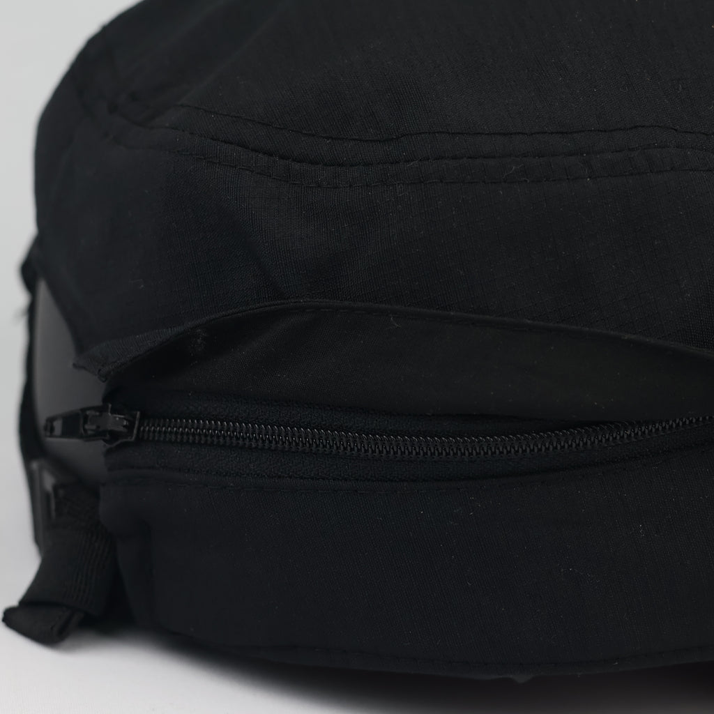 Vintage Montbell Supplex Nylon Cadet Cap with Custom Enamel Pins