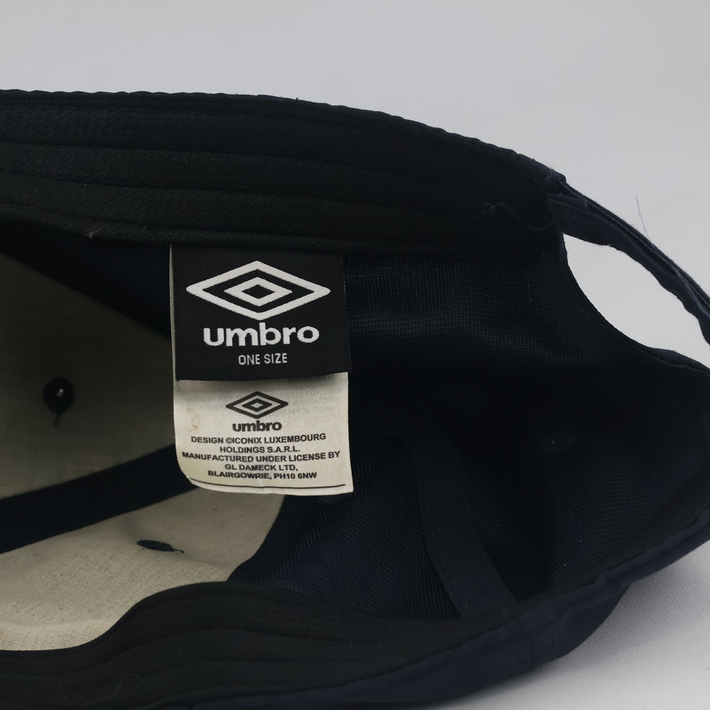 Thrifted Umbro Embroidered Logo Cap | Adjustable Navy Strapback (57–59cm) |10142