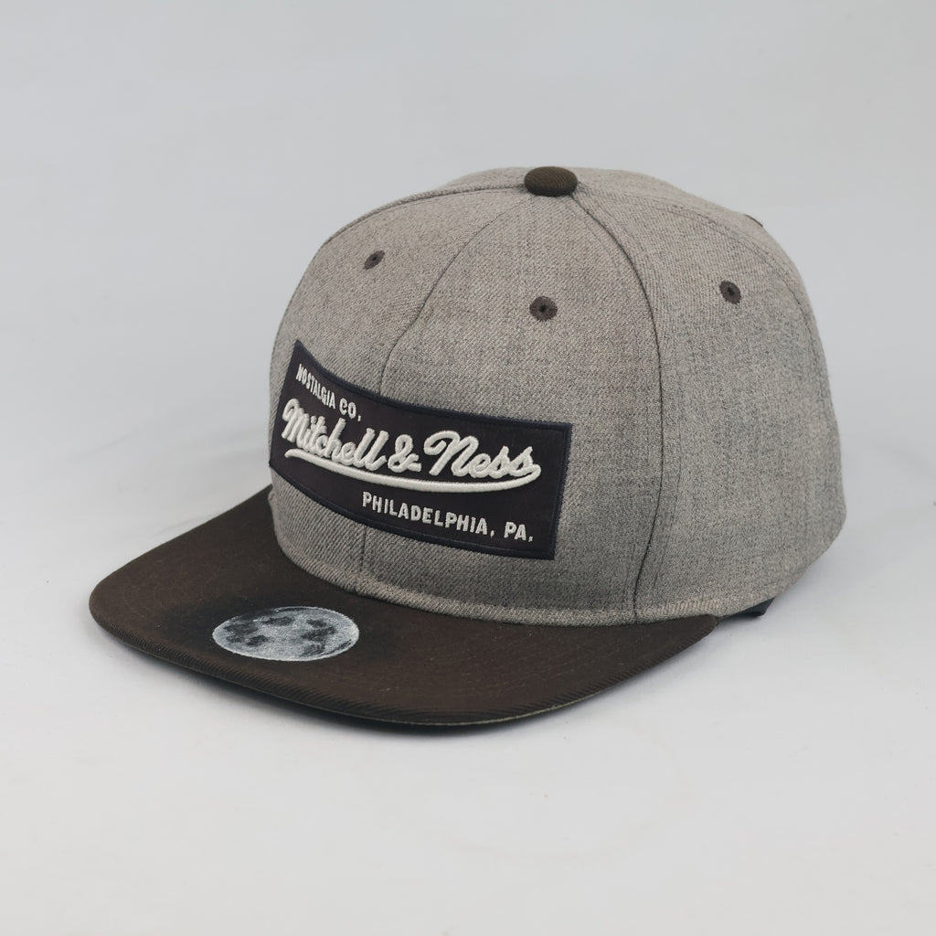 Thrifted Mitchell & Ness Philadelphia Box Logo Snapback Cap | 10107
