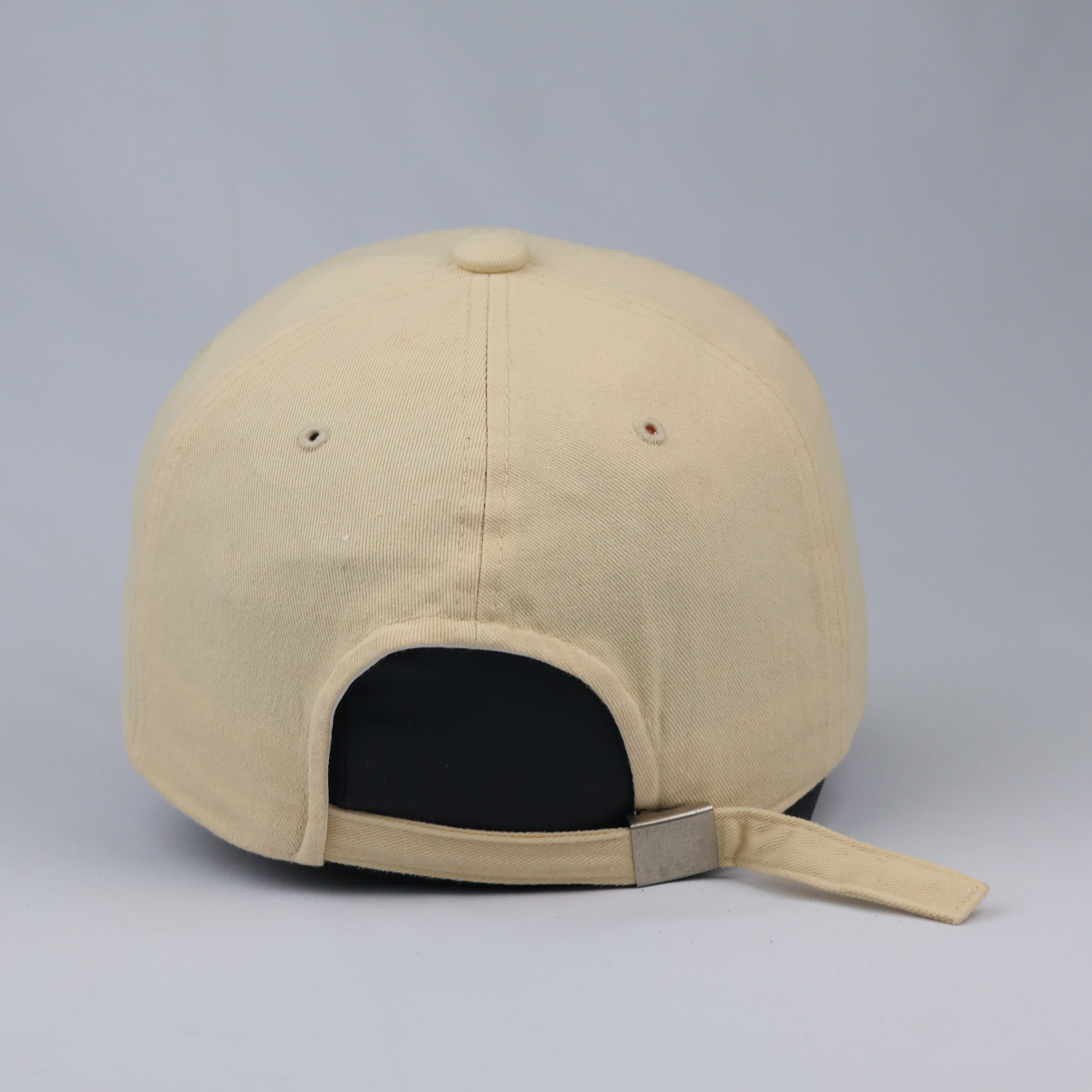Gold Embroidered Dragonfly Corduroy Hat – Black