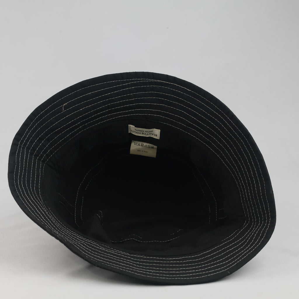 Thrifted Japanese Streetwear Beauty & Youth Contrast Stitch Bucket Hat
