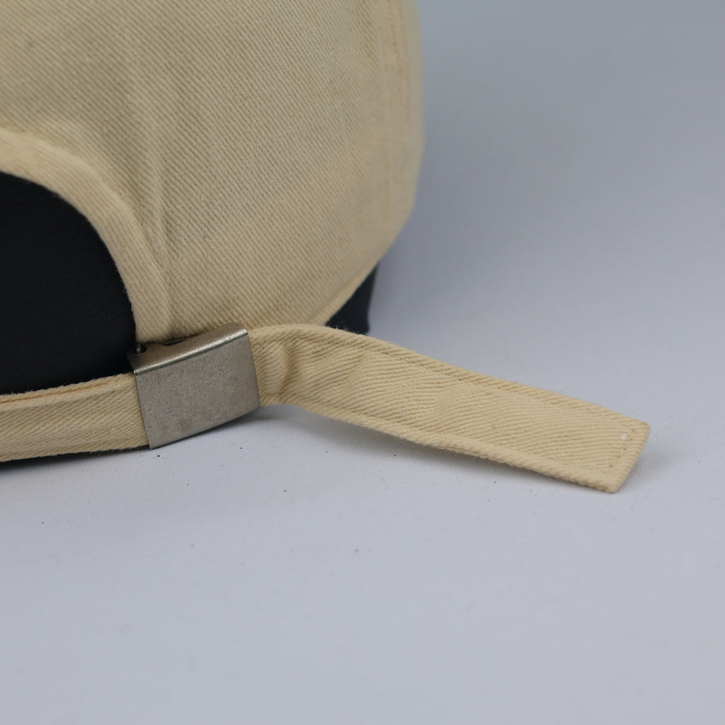 Gold Embroidered Dragonfly Corduroy Hat – Black
