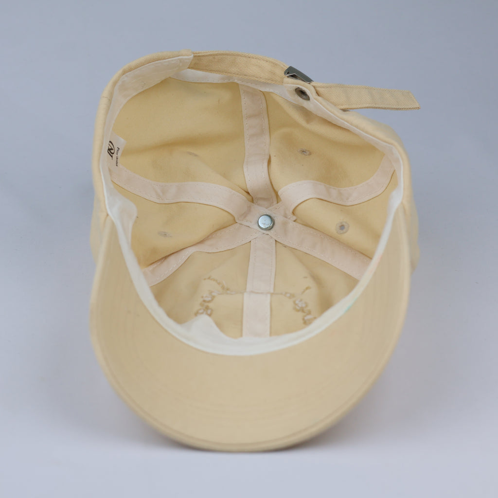 Gold Embroidered Dragonfly Corduroy Hat – Black
