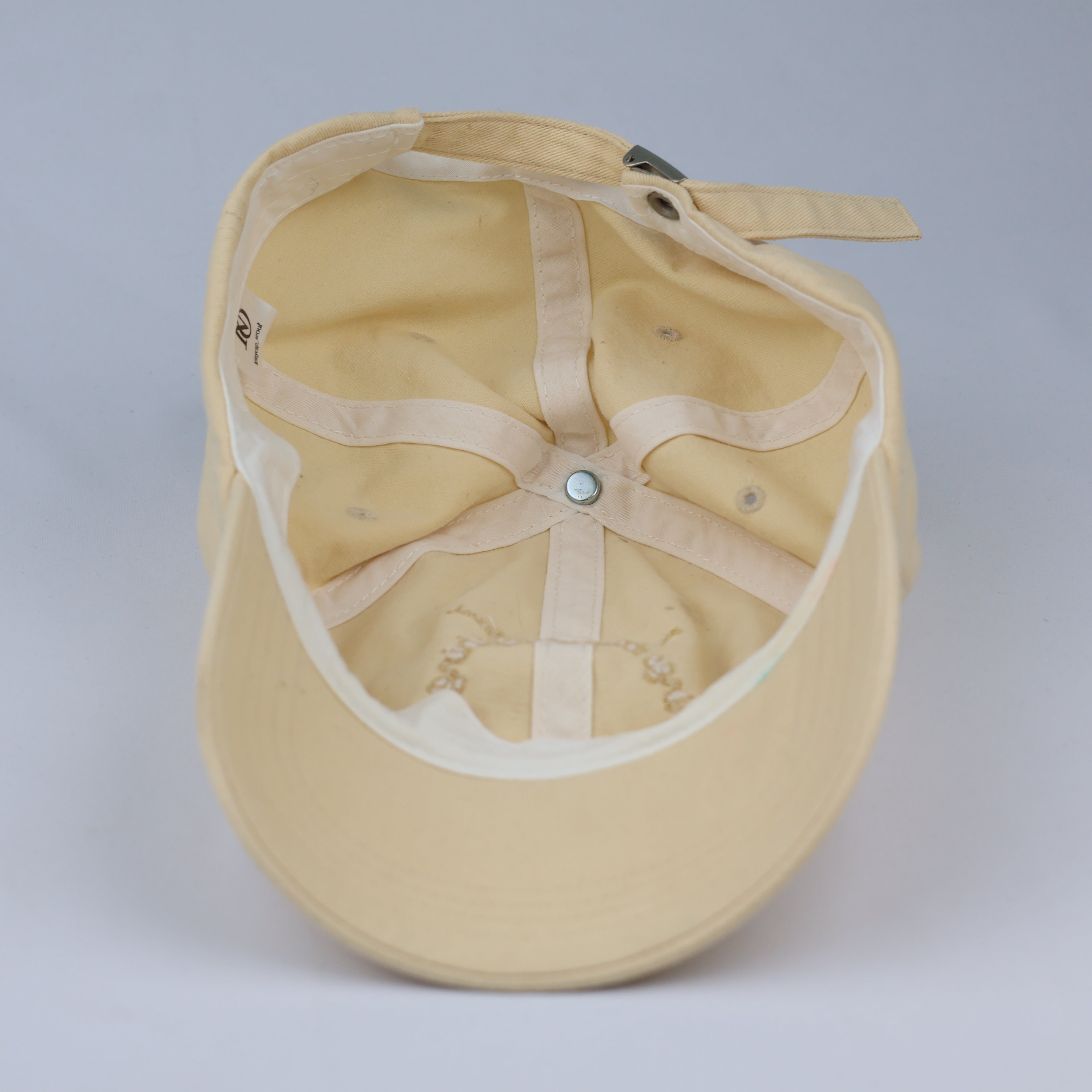 Gold Embroidered Dragonfly Corduroy Hat – Black