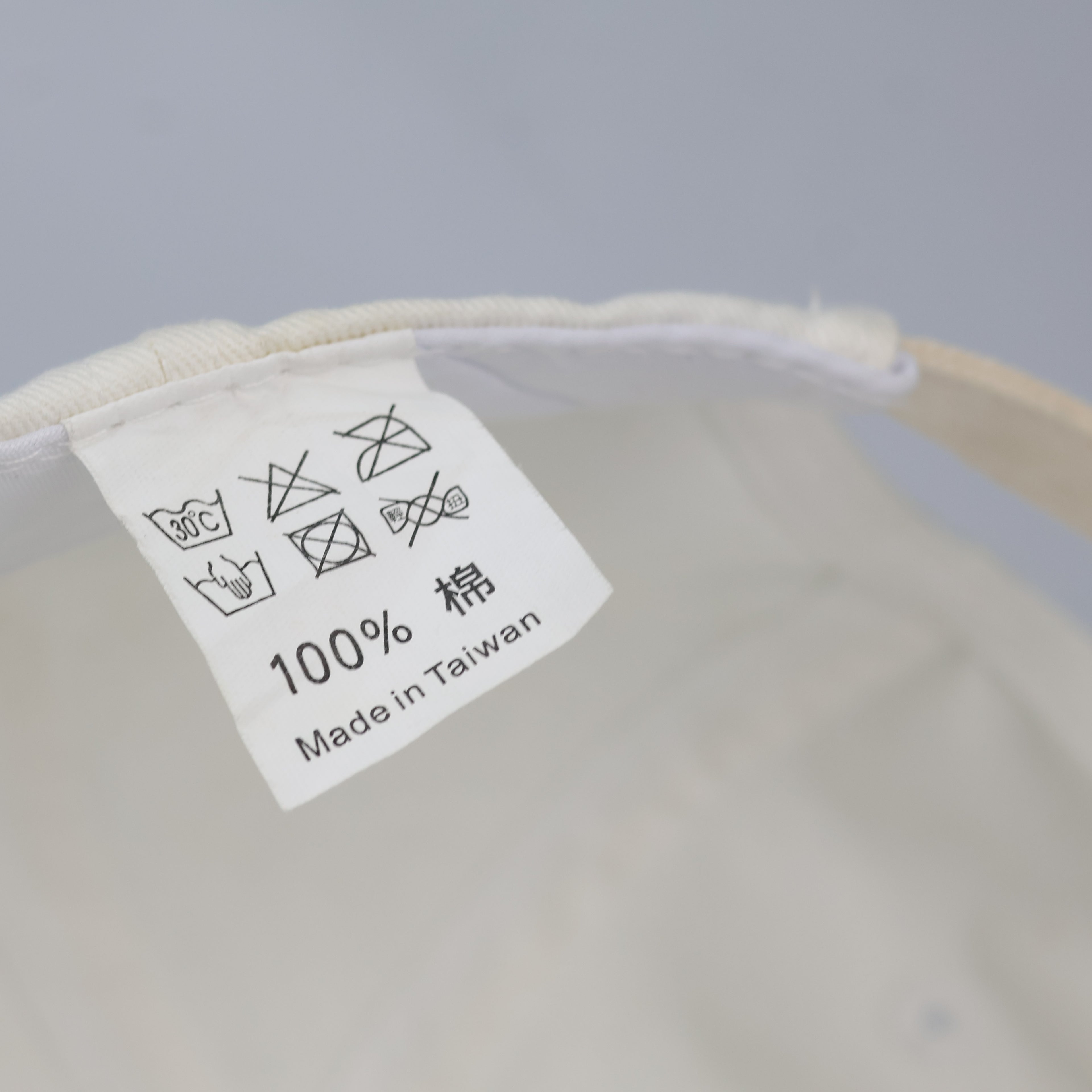 Minimalist "NOTHING" Aesthetic Baseball Cap – Cream & Teal Streetwear