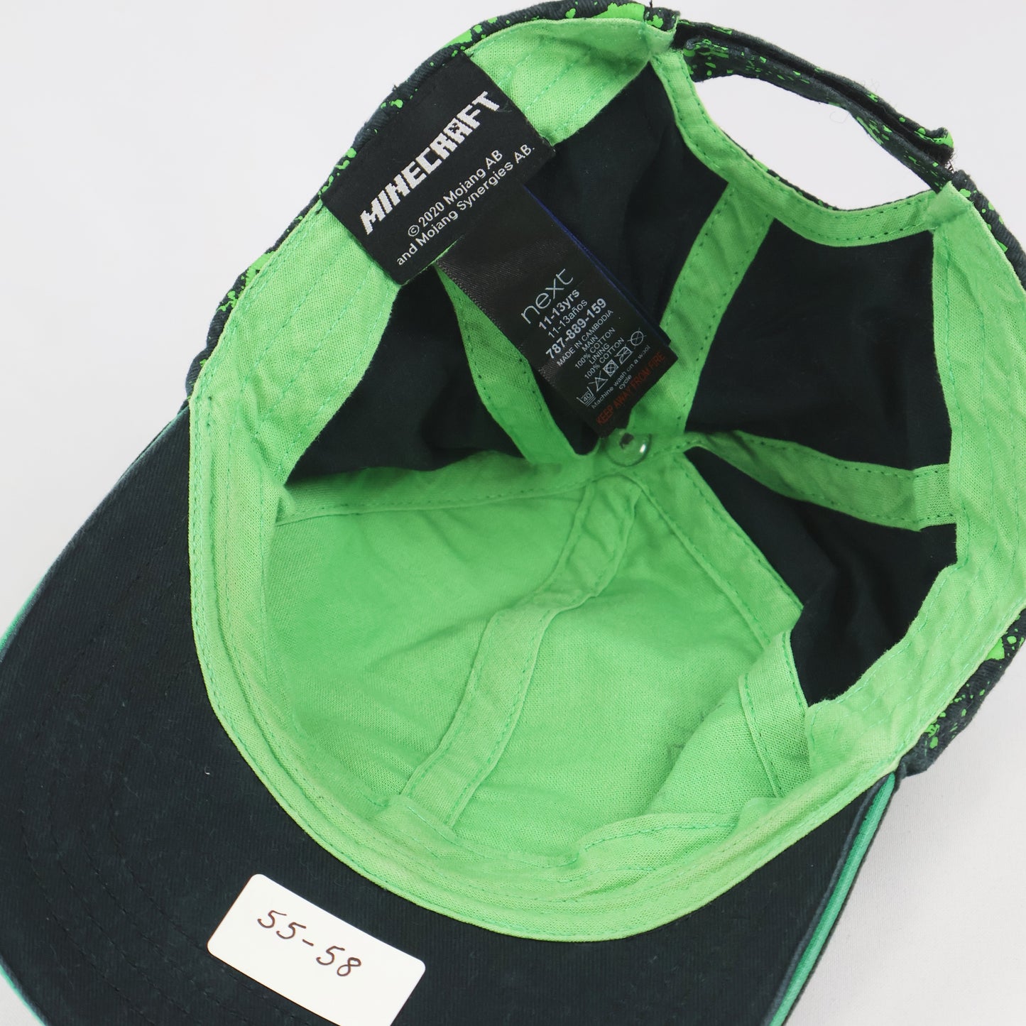 Official Minecraft Creeper Print Cap by next