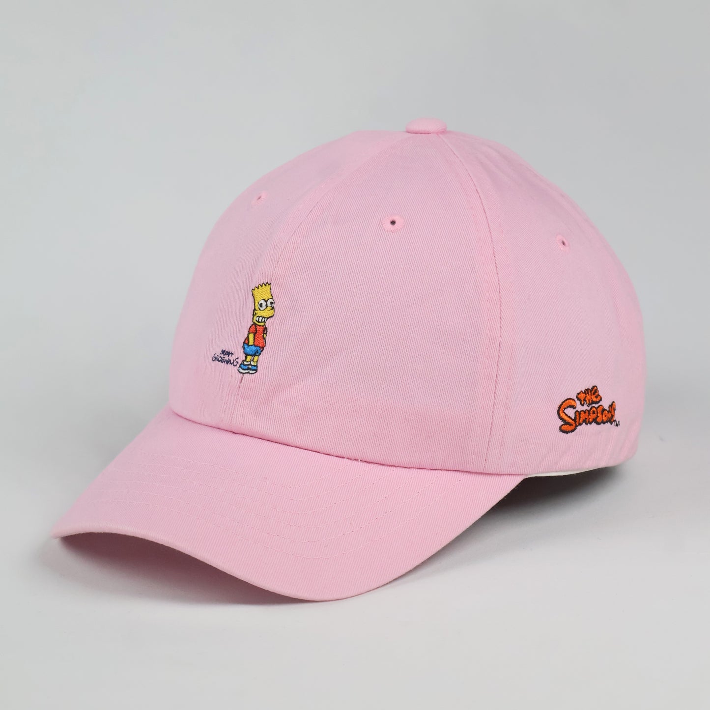 Official "The Simpsons" Bart Simpson Pink Dad Hat