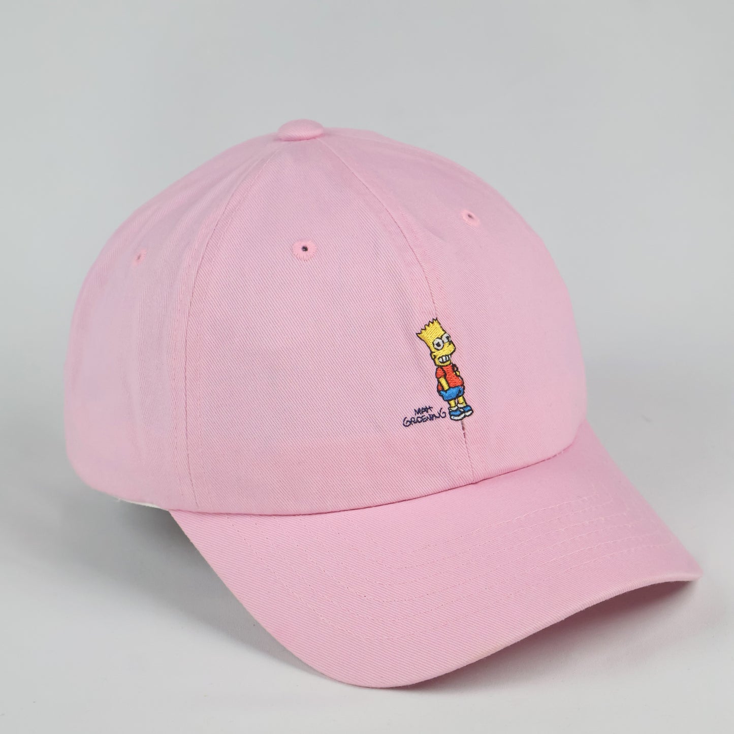 Official "The Simpsons" Bart Simpson Pink Dad Hat