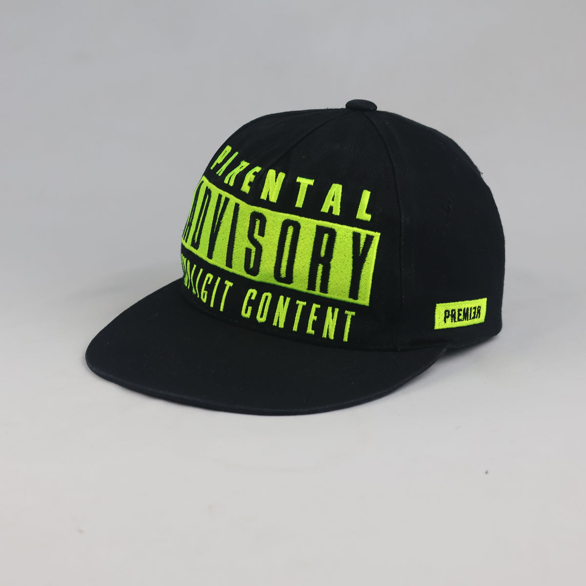 Thrifted PREMIER Korea Neon Embroidered Snapback Cap (50-52 cm) | 10118