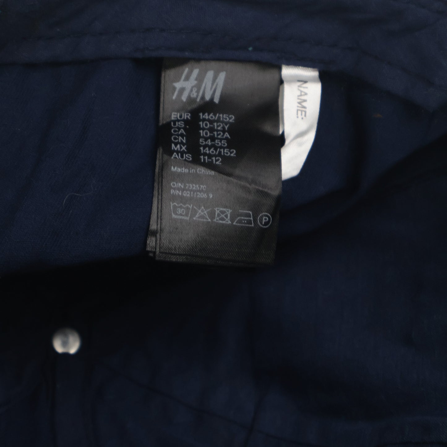 Official H&M Kids' New York Script Cap