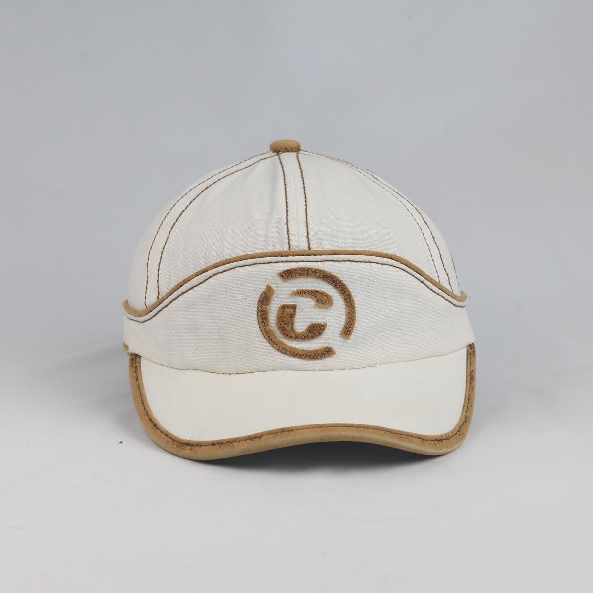 Thrifted Duca Del Cosma Luxury White Golf Cap (57-58 cm) | 10229