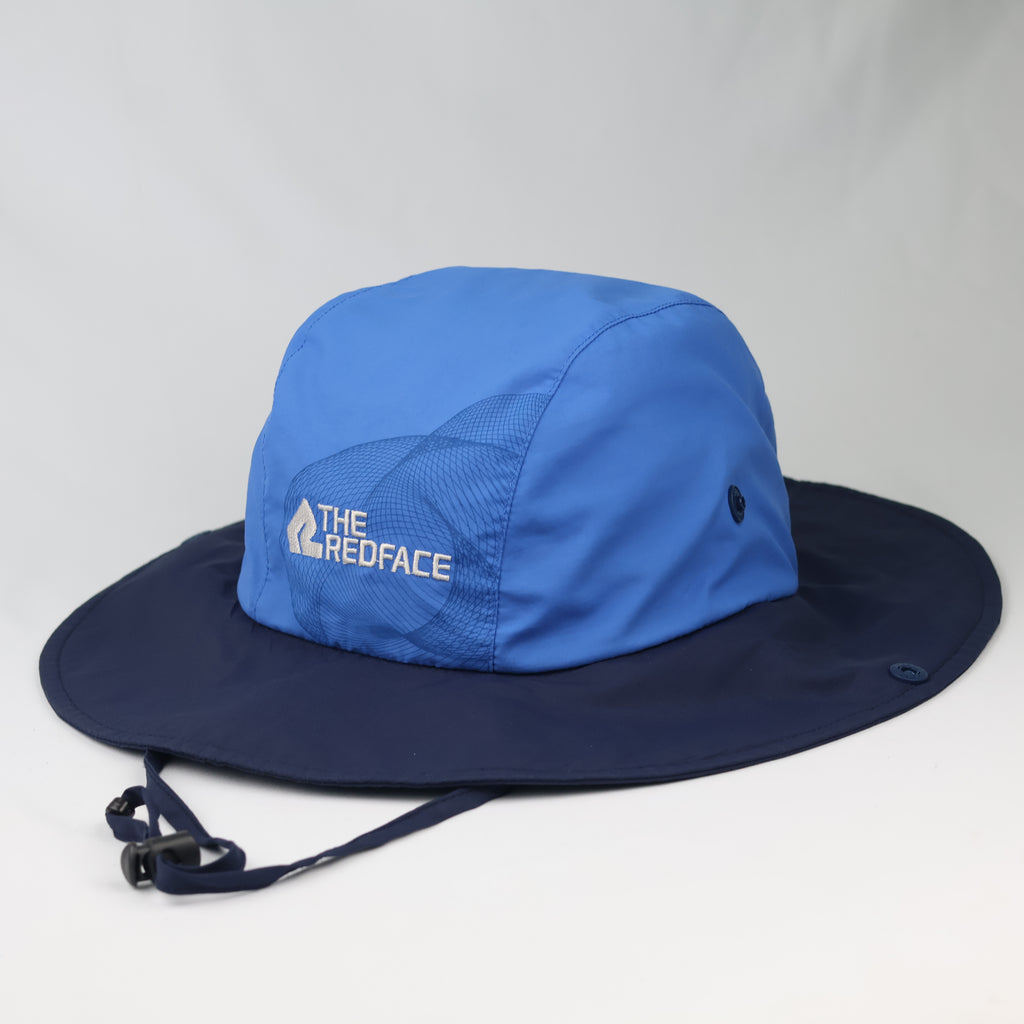 The Redface Contra-TEX Waterproof Boonie Hat - Blue/Navy - 58cm