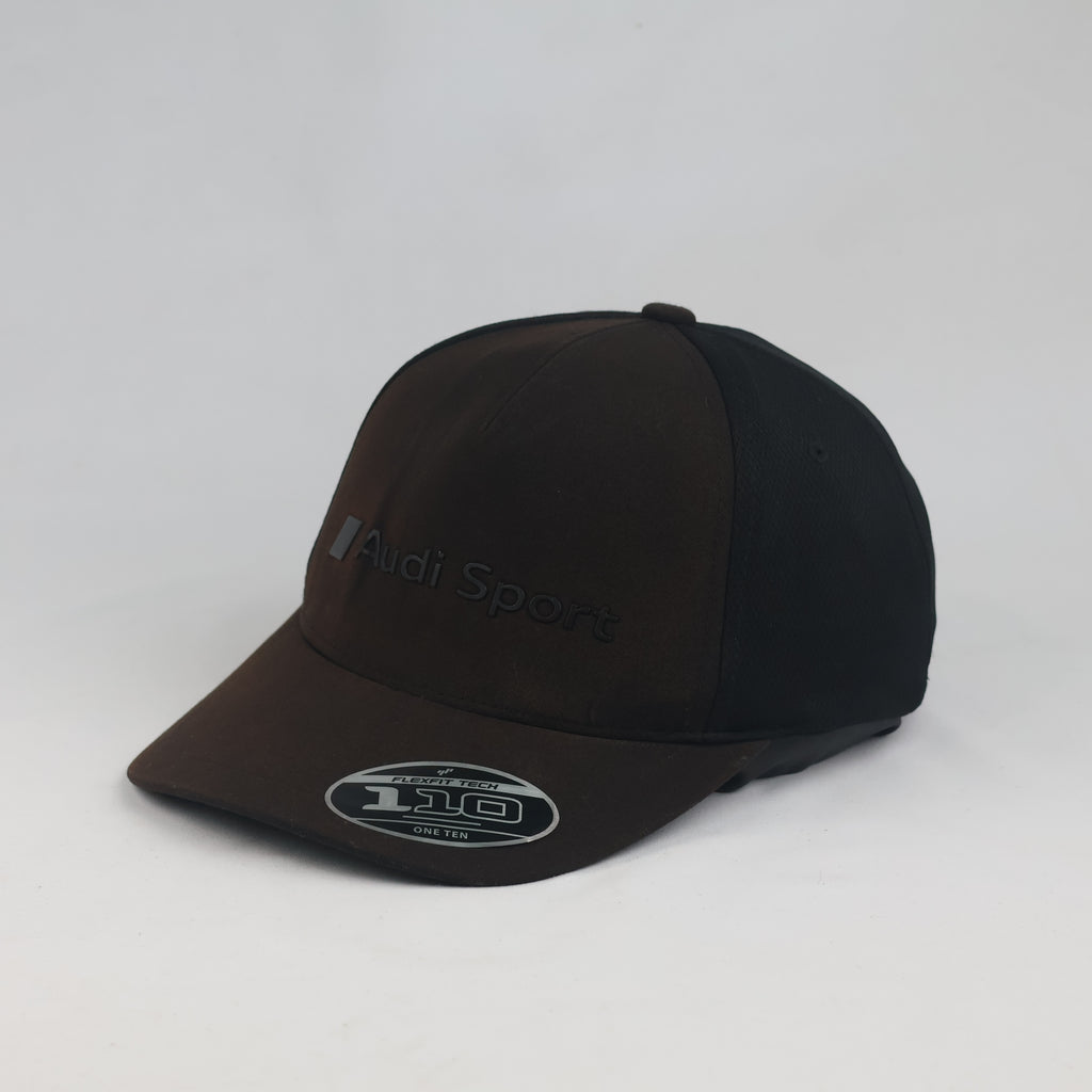 Thrifted Audi Sport Black Brown Tech Snapback Cap (57-60 cm) | 10122