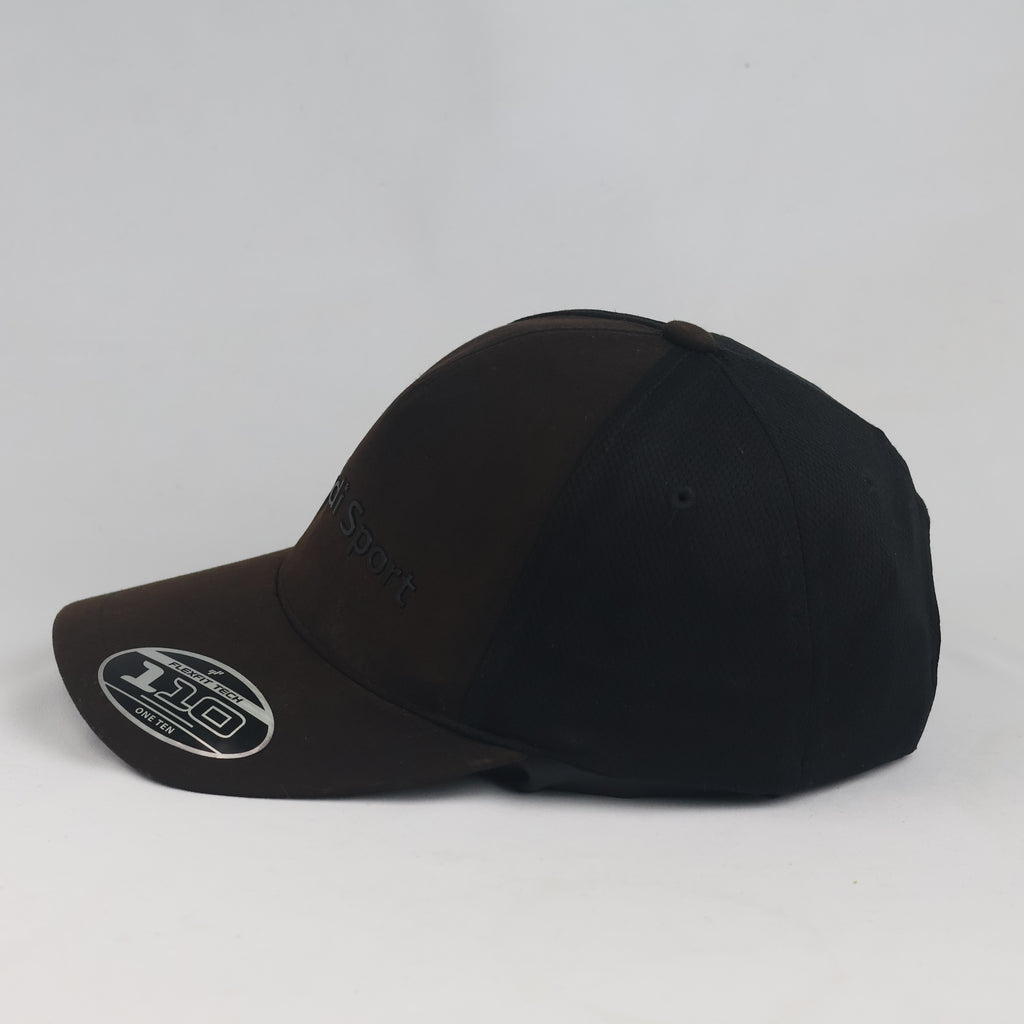 Thrifted Audi Sport Black Brown Tech Snapback Cap (57-60 cm) | 10122