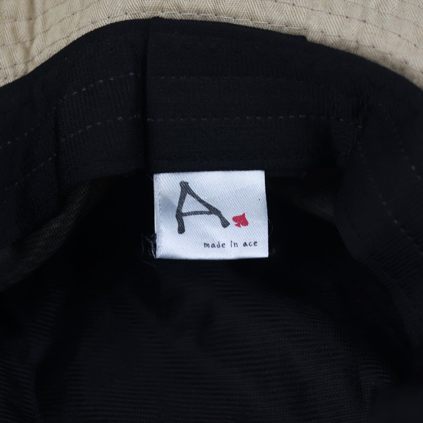 Vintage Explorer Wide Brim Safari Thrifted Hat – Khaki & Black Boonie Hat