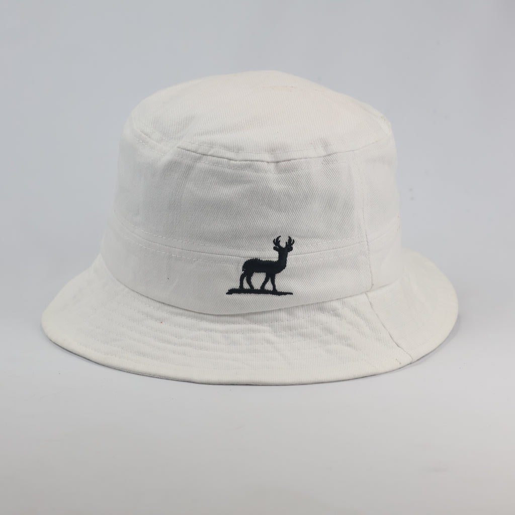 Vintage CERF BELL 1982 Series Thrifted Bucket Hat - White | Size 57-58cm Cap