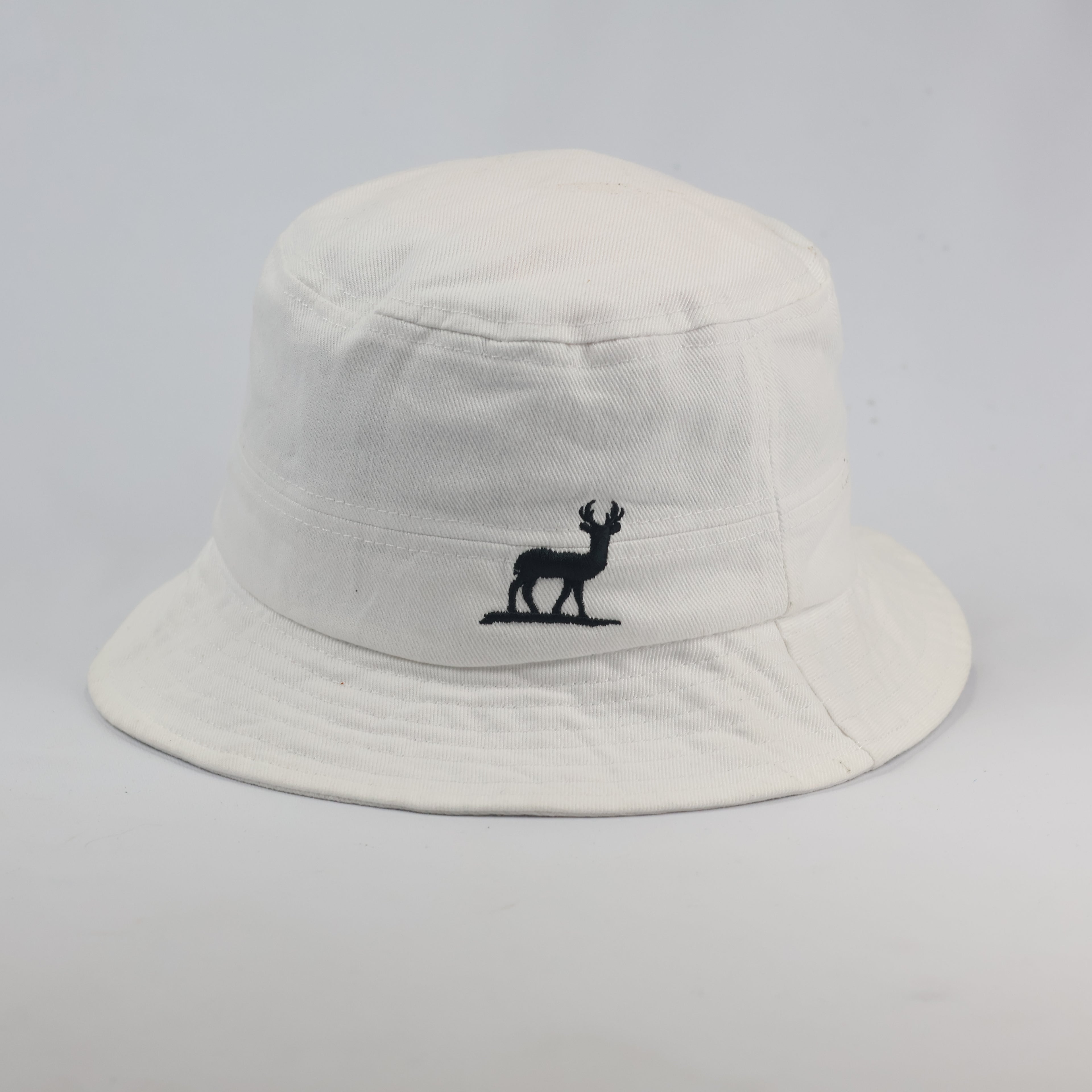 Vintage CERF BELL 1982 Series Thrifted Bucket Hat - White | Size 57-58cm Cap