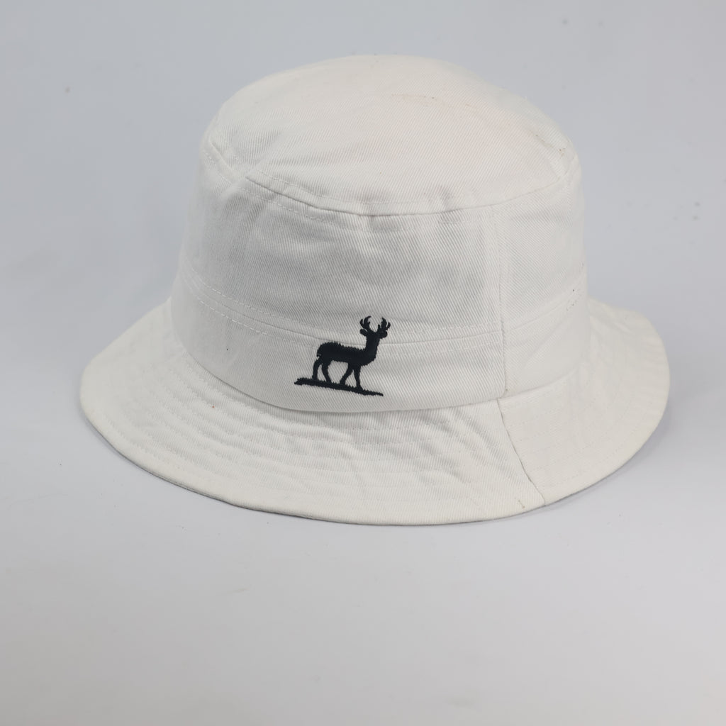 Vintage CERF BELL 1982 Series Thrifted Bucket Hat - White | Size 57-58cm Cap