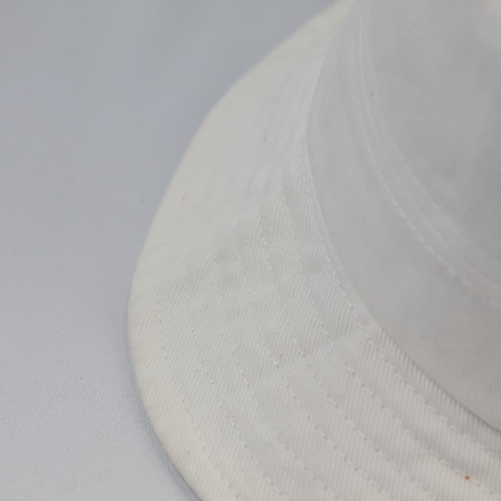 Vintage CERF BELL 1982 Series Thrifted Bucket Hat - White | Size 57-58cm Cap