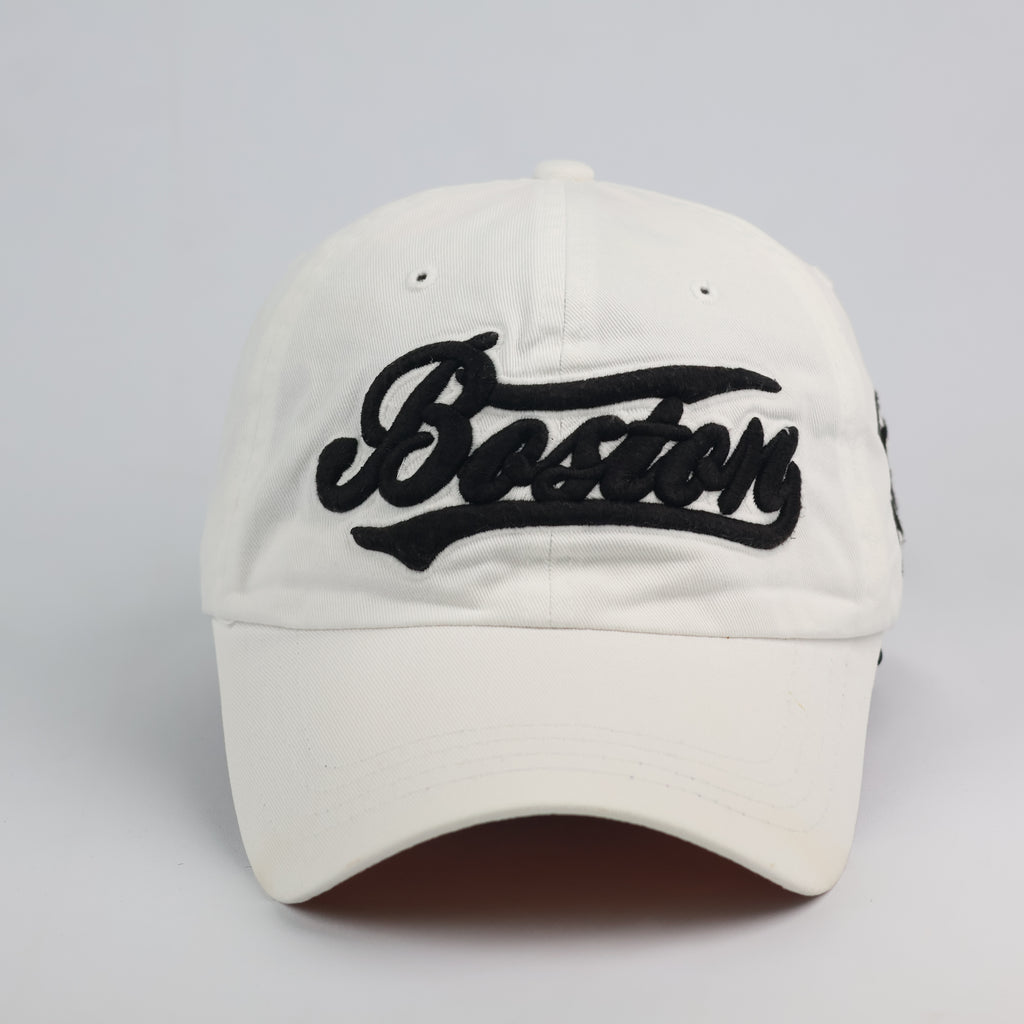 Vintage Head Line New York "Boston" Script Cap