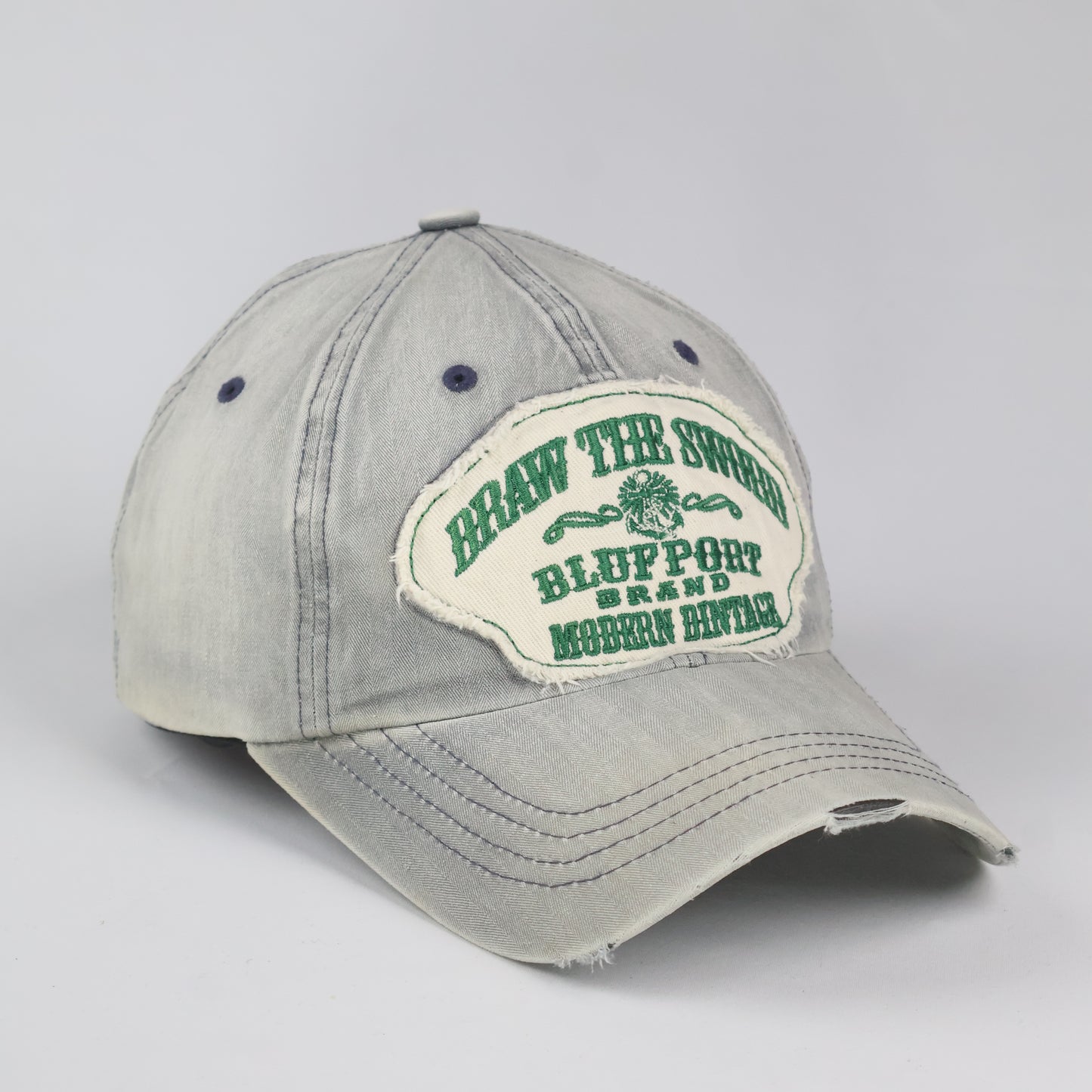 Korean Made "Draw The Sword" Distressed Cap