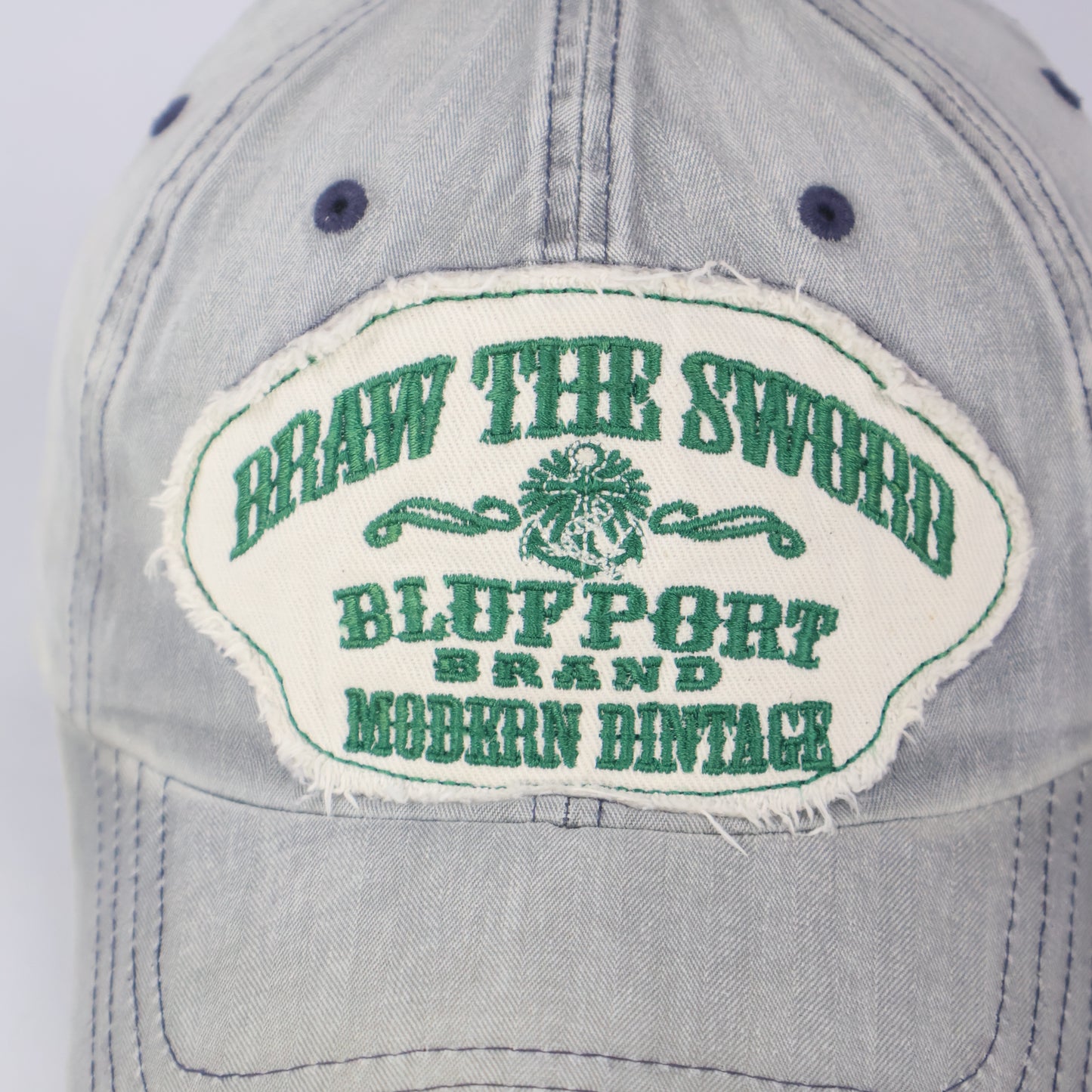 Korean Made "Draw The Sword" Distressed Cap