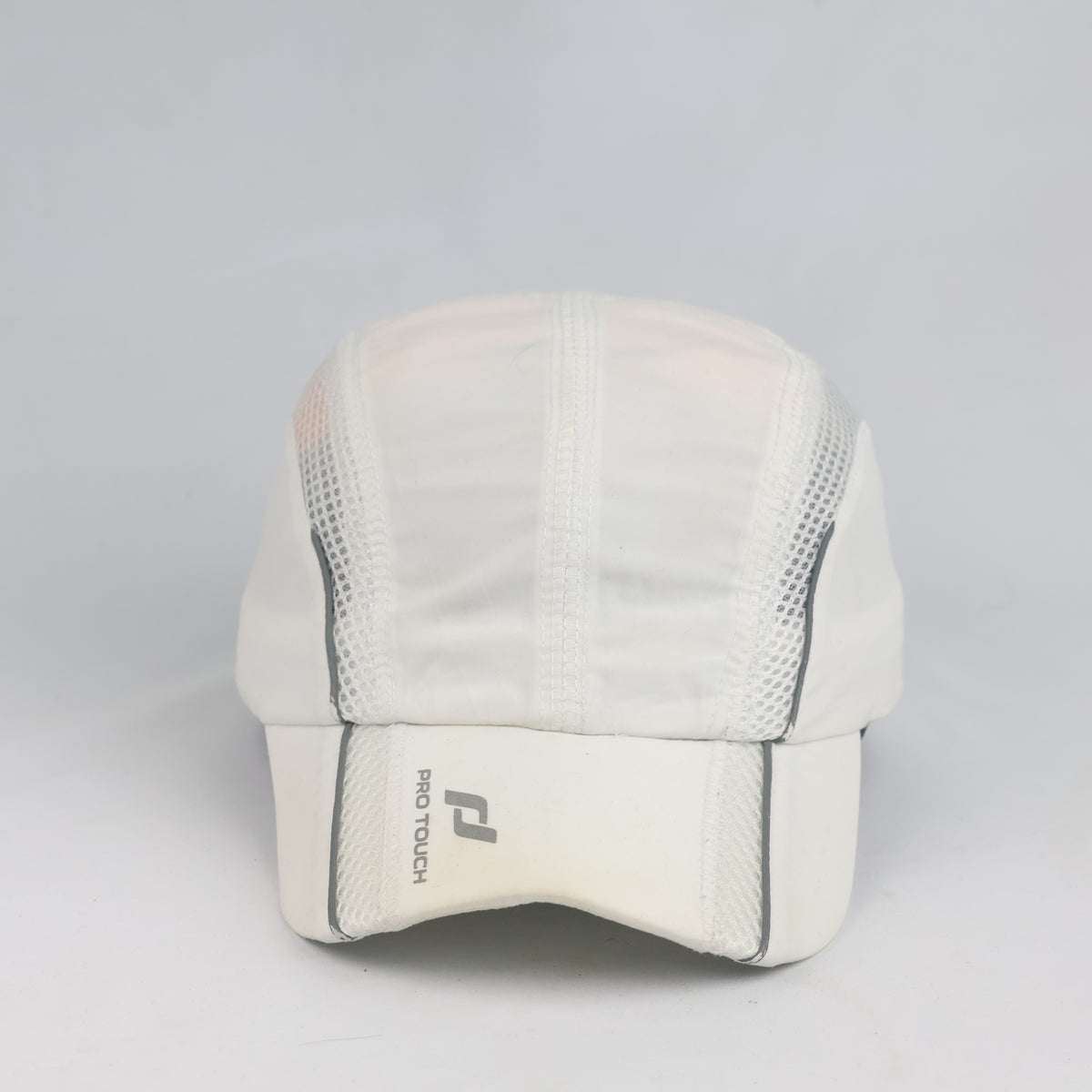 Thrifted White Reflective Trim 5-Panel Sports Cap (56-58 cm) | 10117