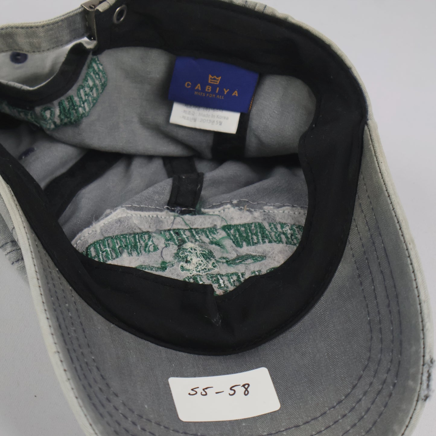 Korean Made "Draw The Sword" Distressed Cap