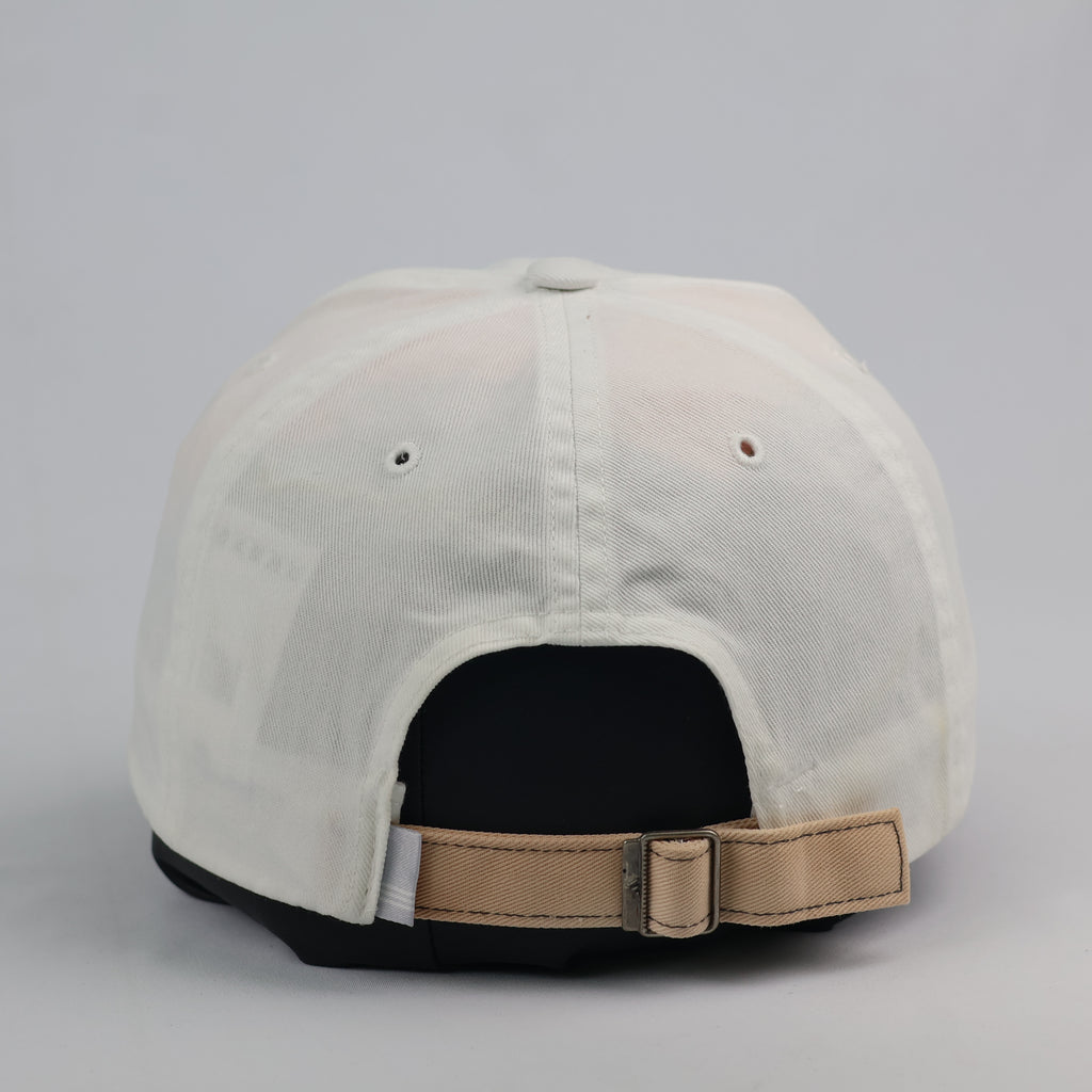Thrifted Adidas Headwear Off-White Cotton Dad Hat