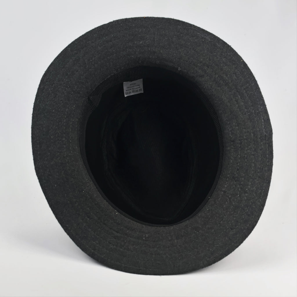 Vintage Grey Wool Felt Fedora