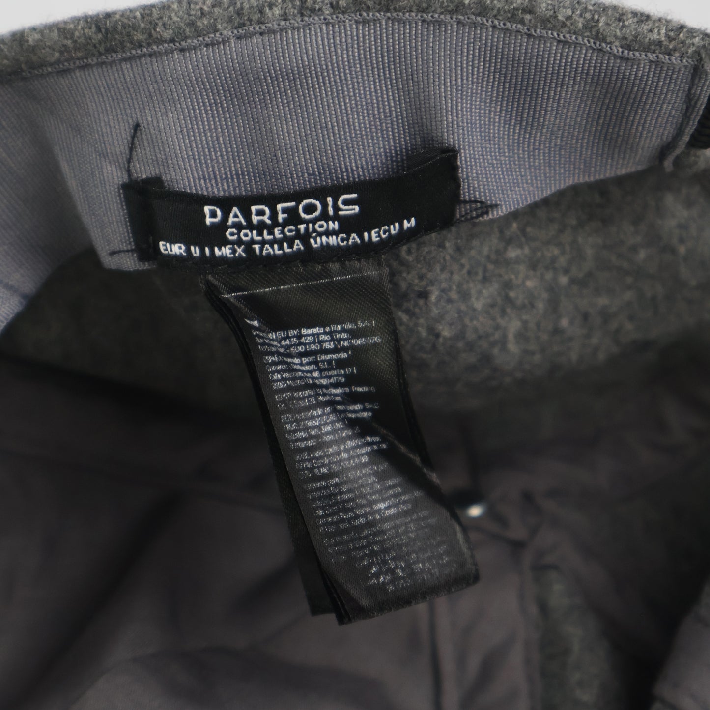 Parfois Minimalist Wool-Look Dad Hat