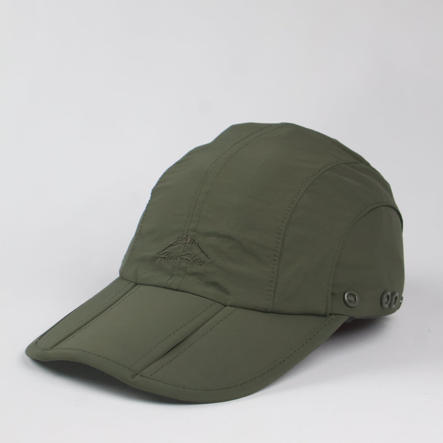 Packable Hiking Cap with Removable Sun Protection