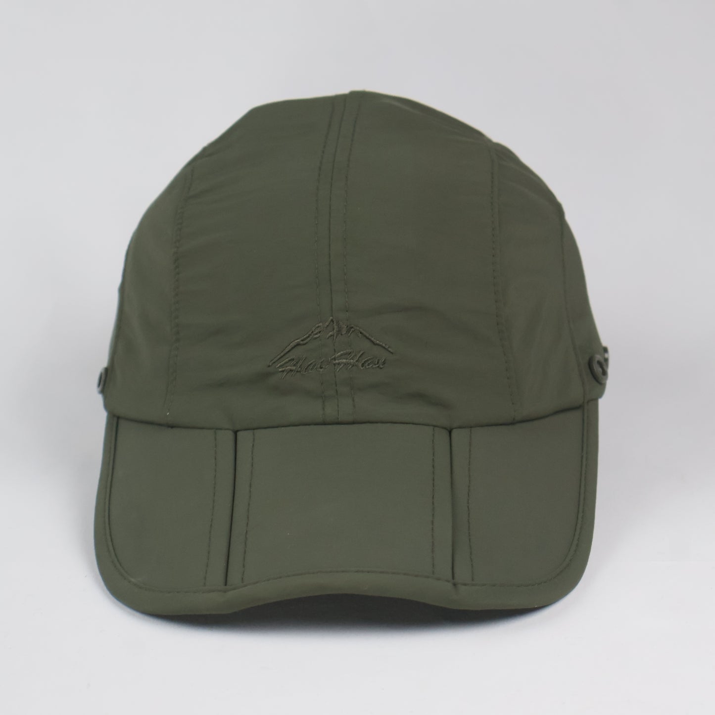Packable Hiking Cap with Removable Sun Protection