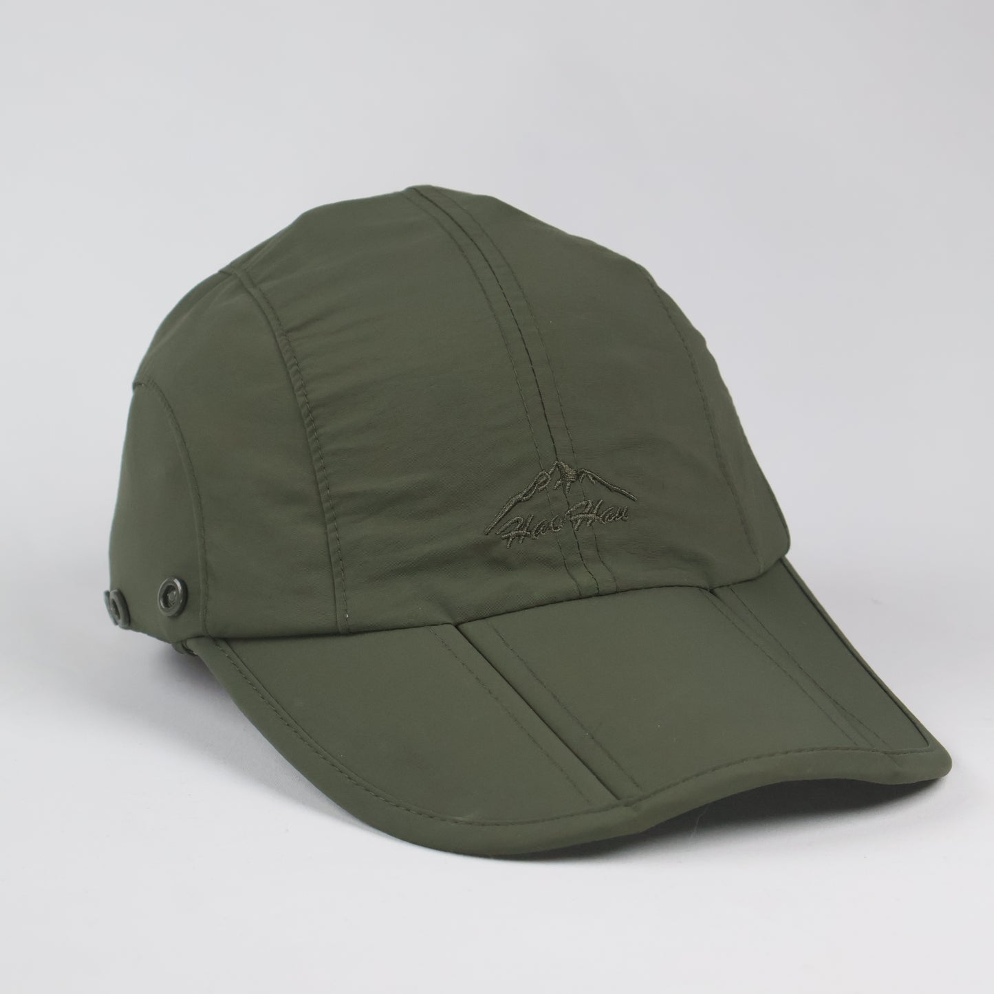 Packable Hiking Cap with Removable Sun Protection