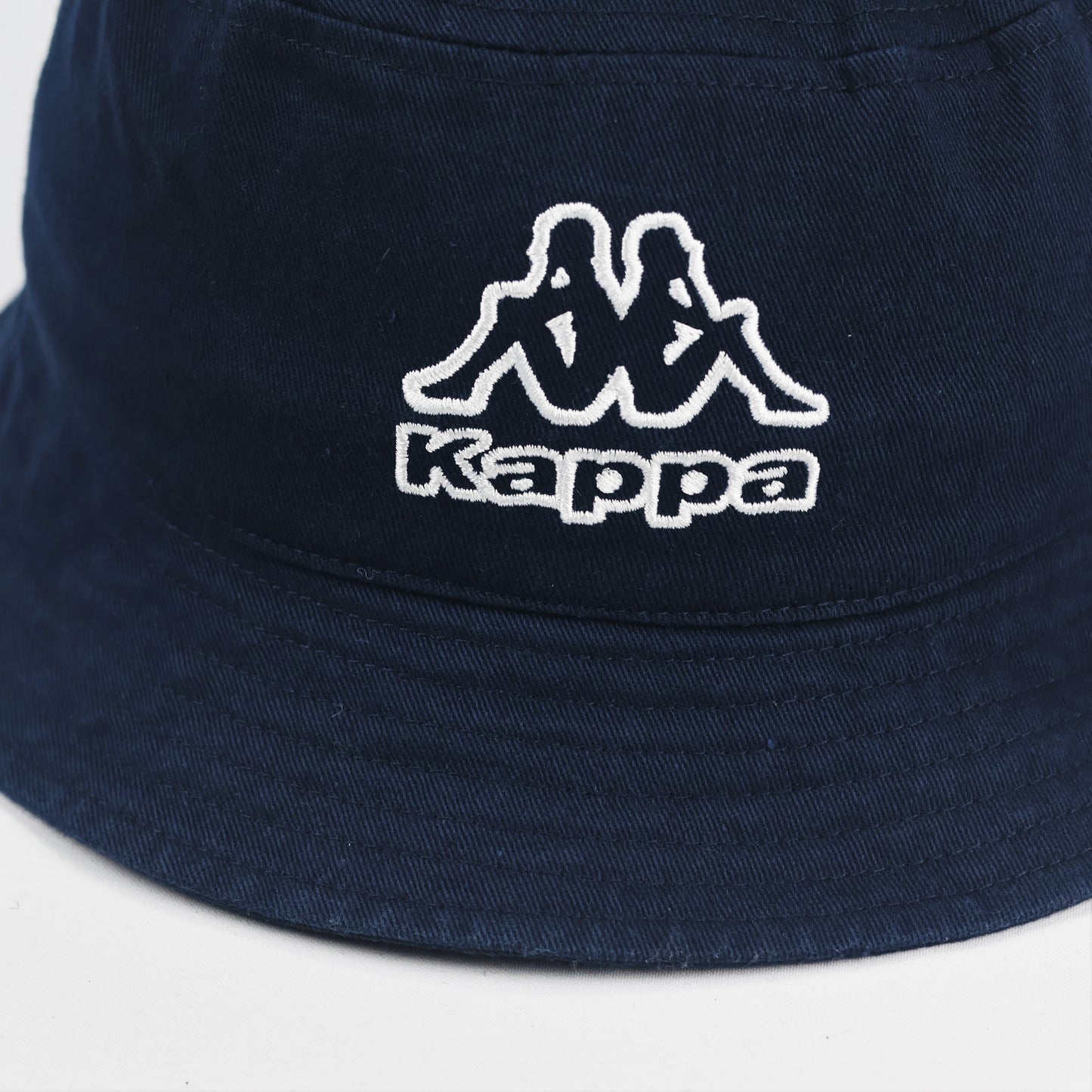 Vintage Kappa Navy Bucket Thrifted Hat