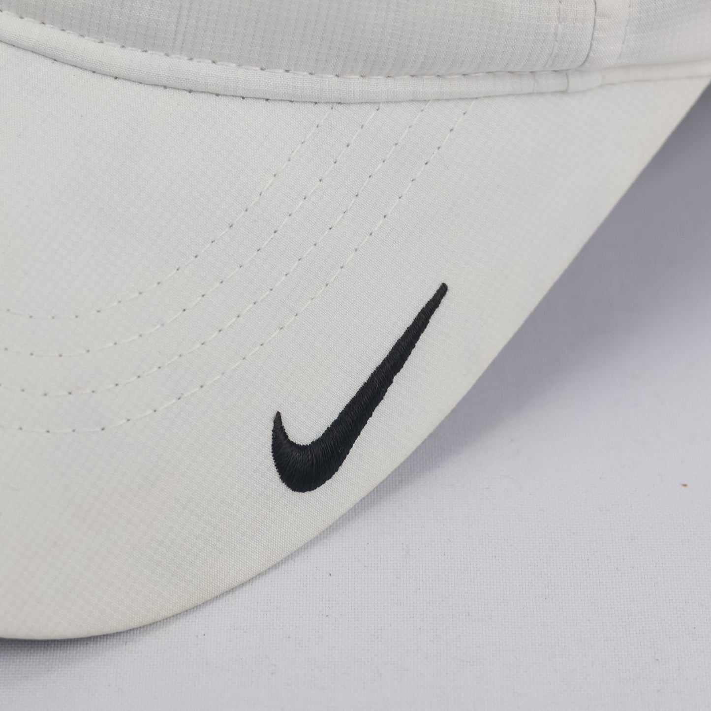 Nike Golf Dri-FIT Adjustable Performance Thrifted Hat – White/Black