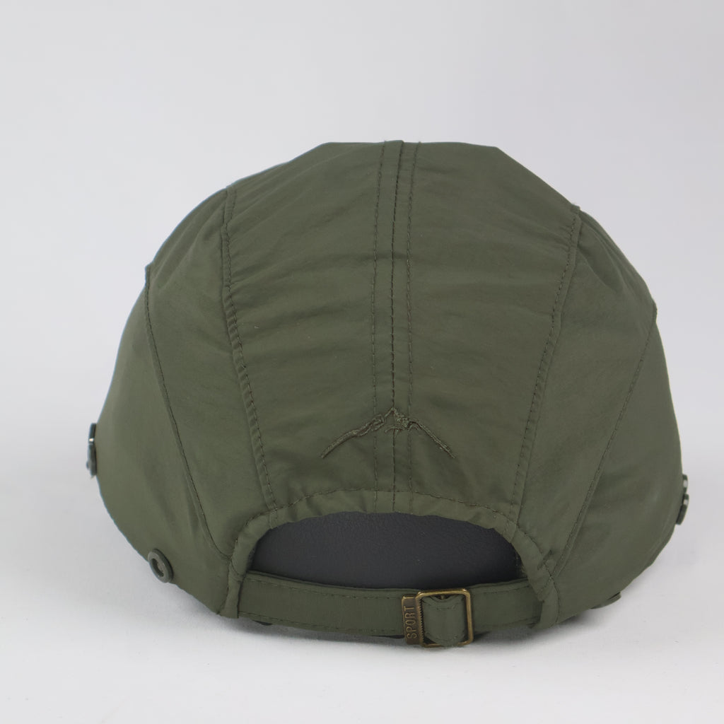 Packable Hiking Cap with Removable Sun Protection