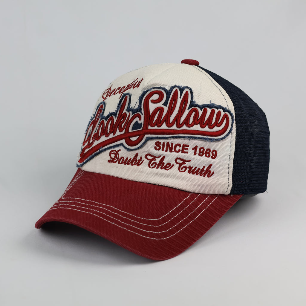Vintage CapKorea Distressed Graphic Trucker Hat
