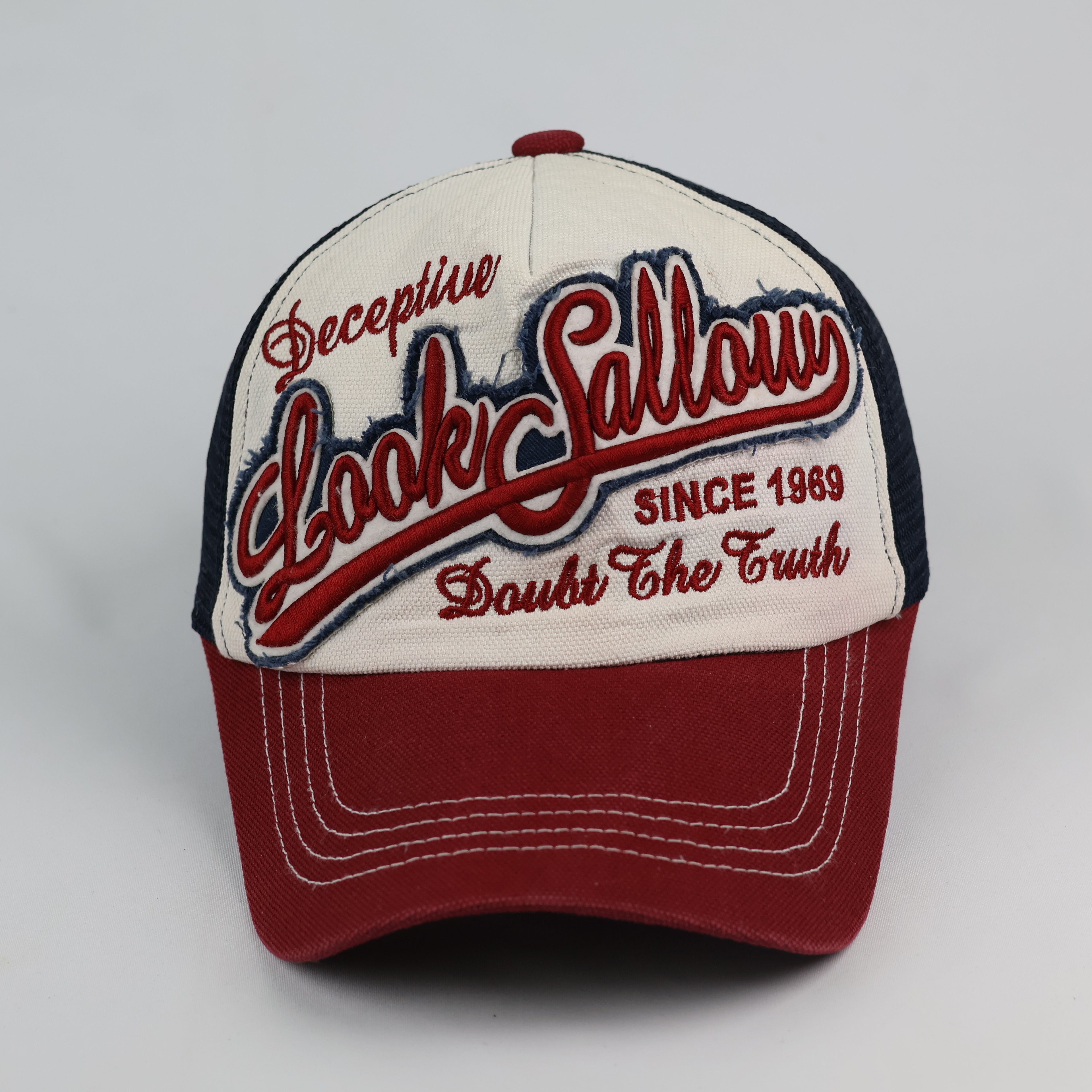 Vintage CapKorea Distressed Graphic Trucker Hat